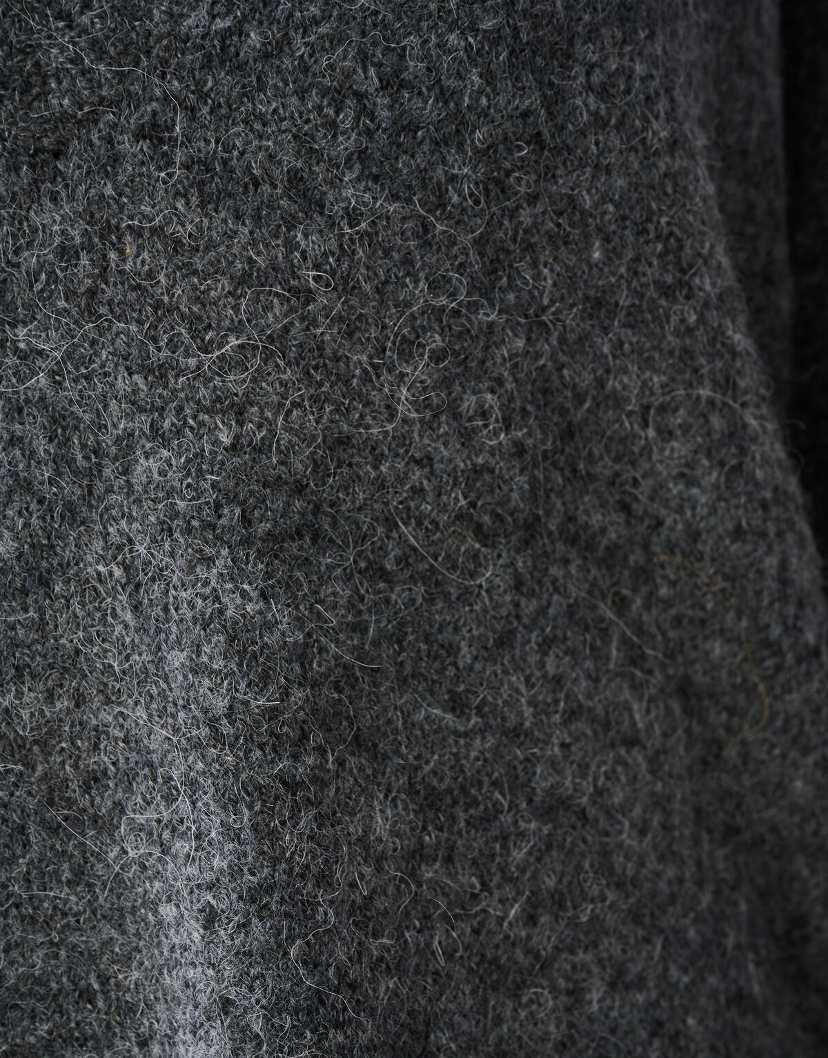 V-hals Trui Donkergrijs SHOEBY WOMEN