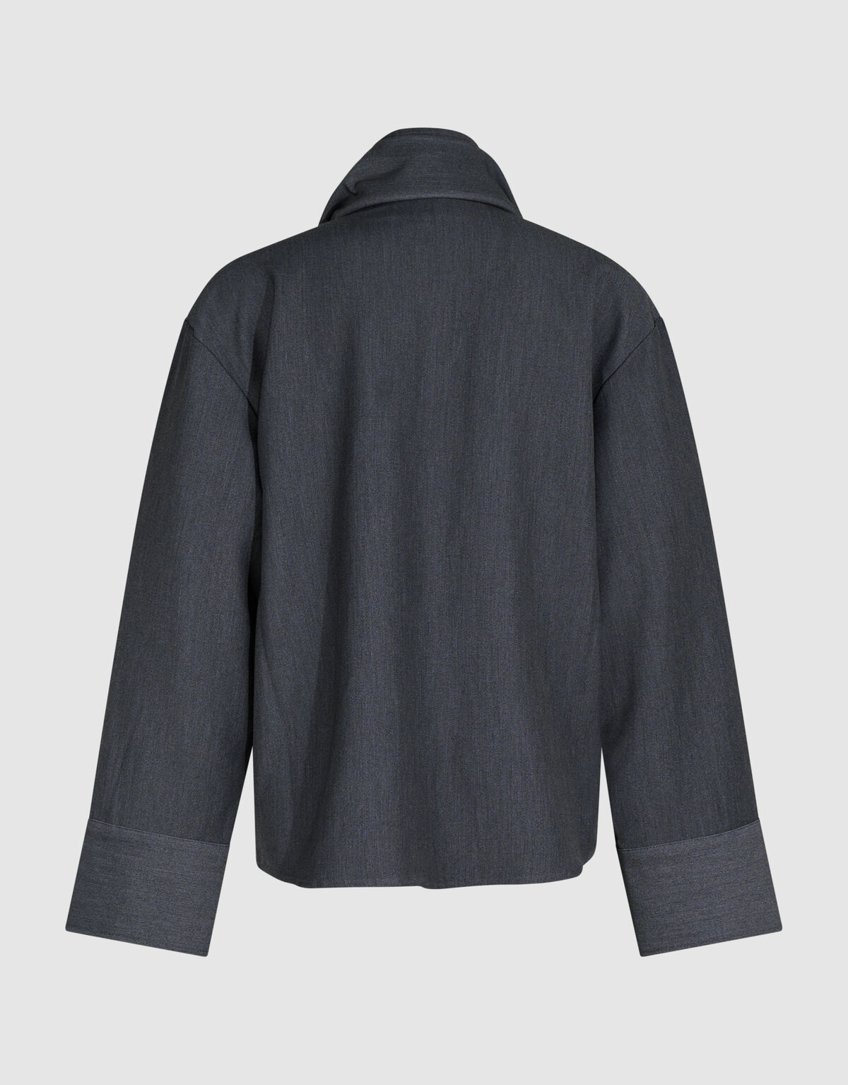 Oversized Tailored Blouse Donkergrijs By Lonneke SHOEBY WOMEN