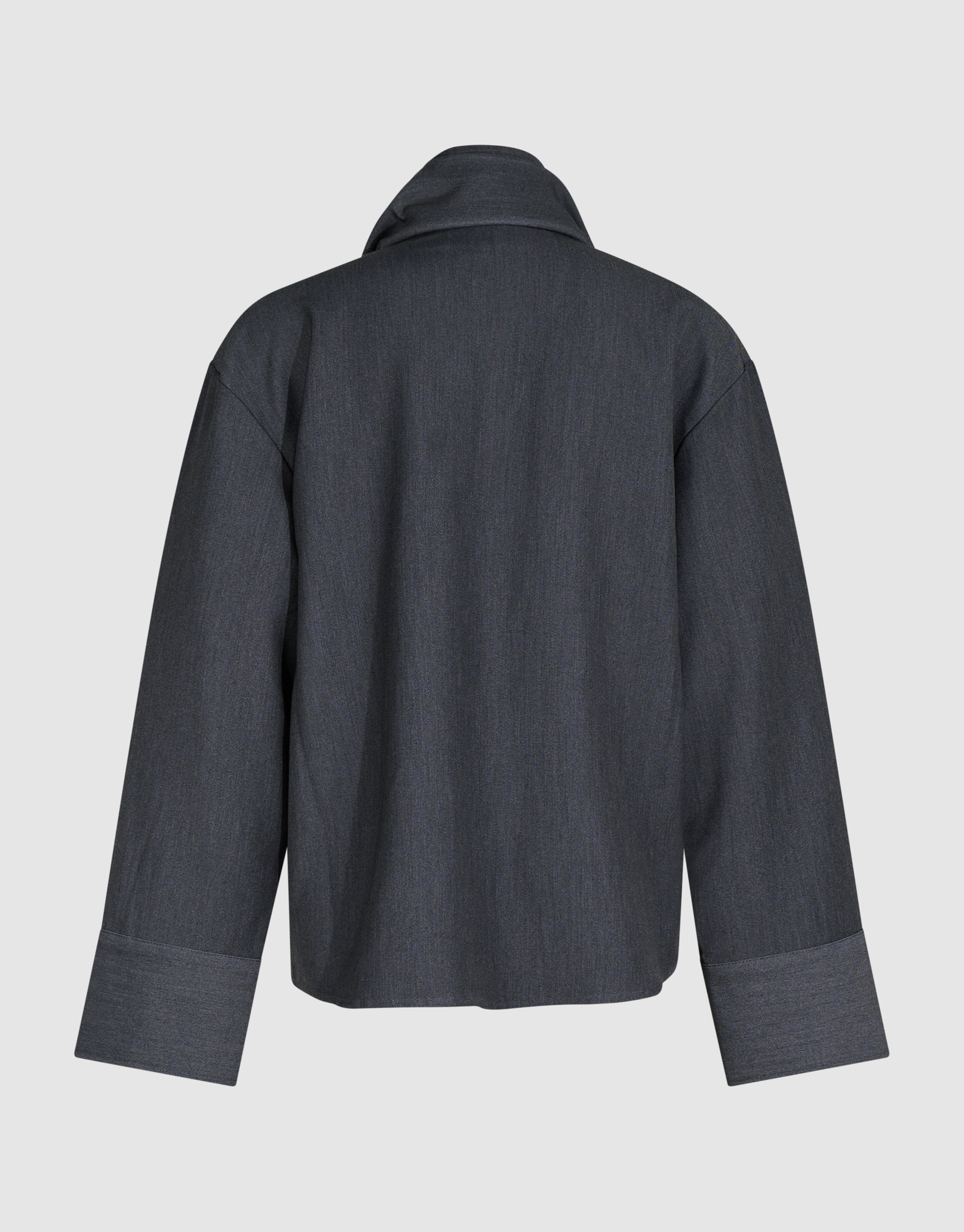 Oversized Tailored Blouse Donkergrijs By Lonneke SHOEBY WOMEN