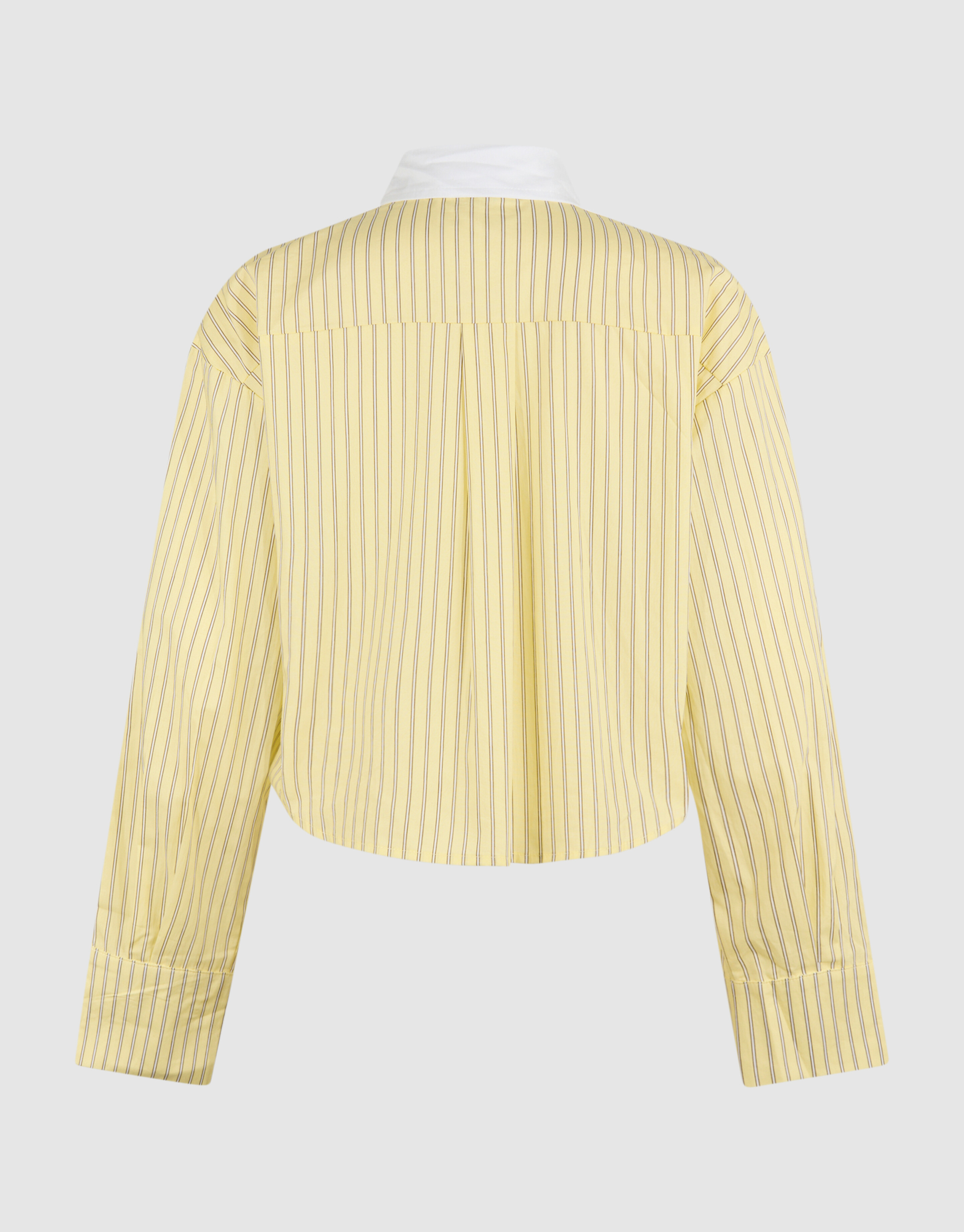 Strass Collar Blouse Lichtgeel SHOEBY WOMEN