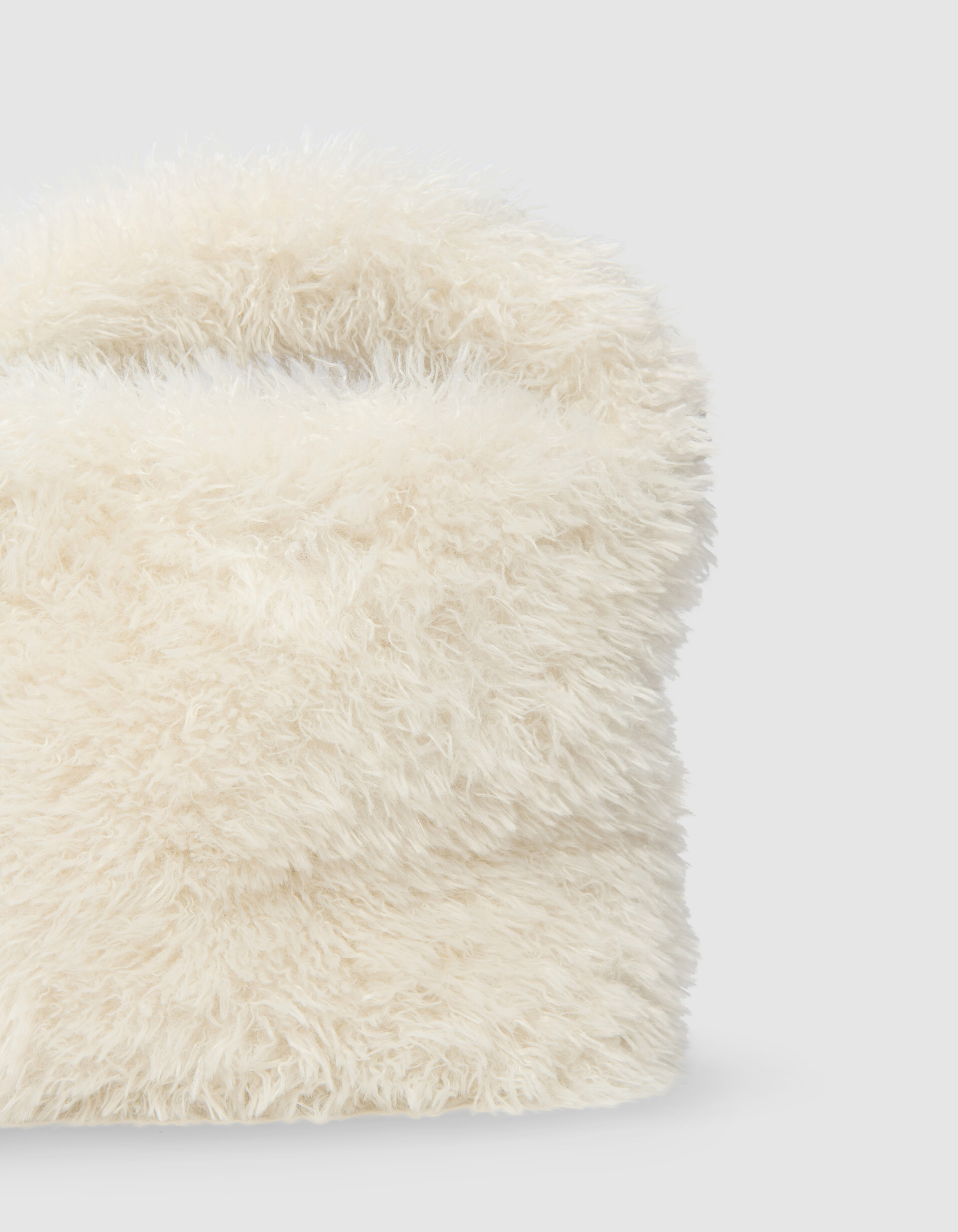 Fluffy Fur Tas Gebroken Wit SHOEBY ACCESSOIRES