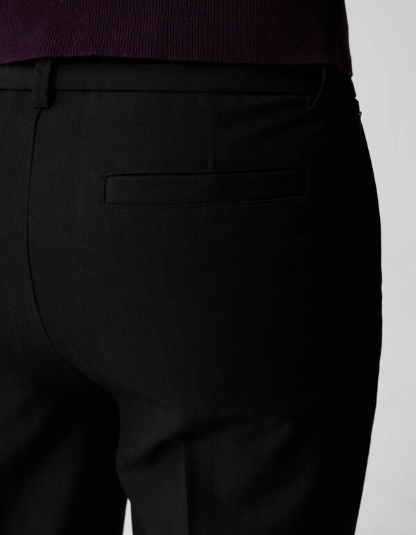 Straight Fit Broek Zwart SHOEBY MEN