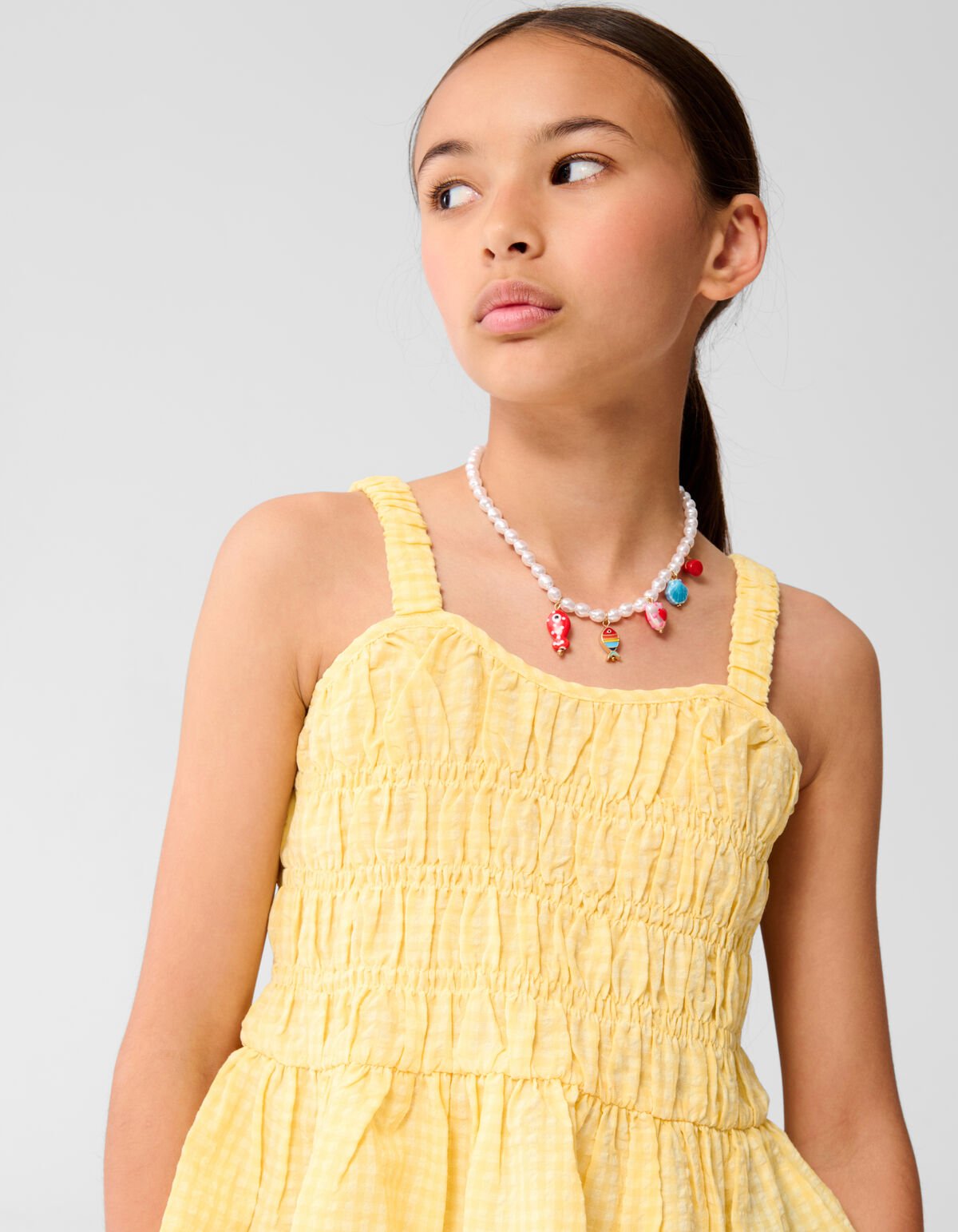 Ruffle Top Geel SHOEBY GIRLS