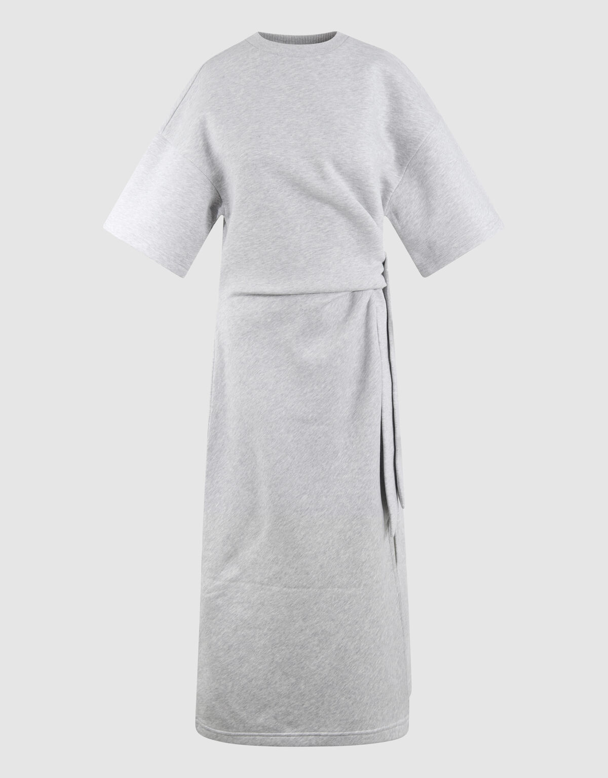 Sweat Maxi Jurk Lichtgrijs SHOEBY WOMEN