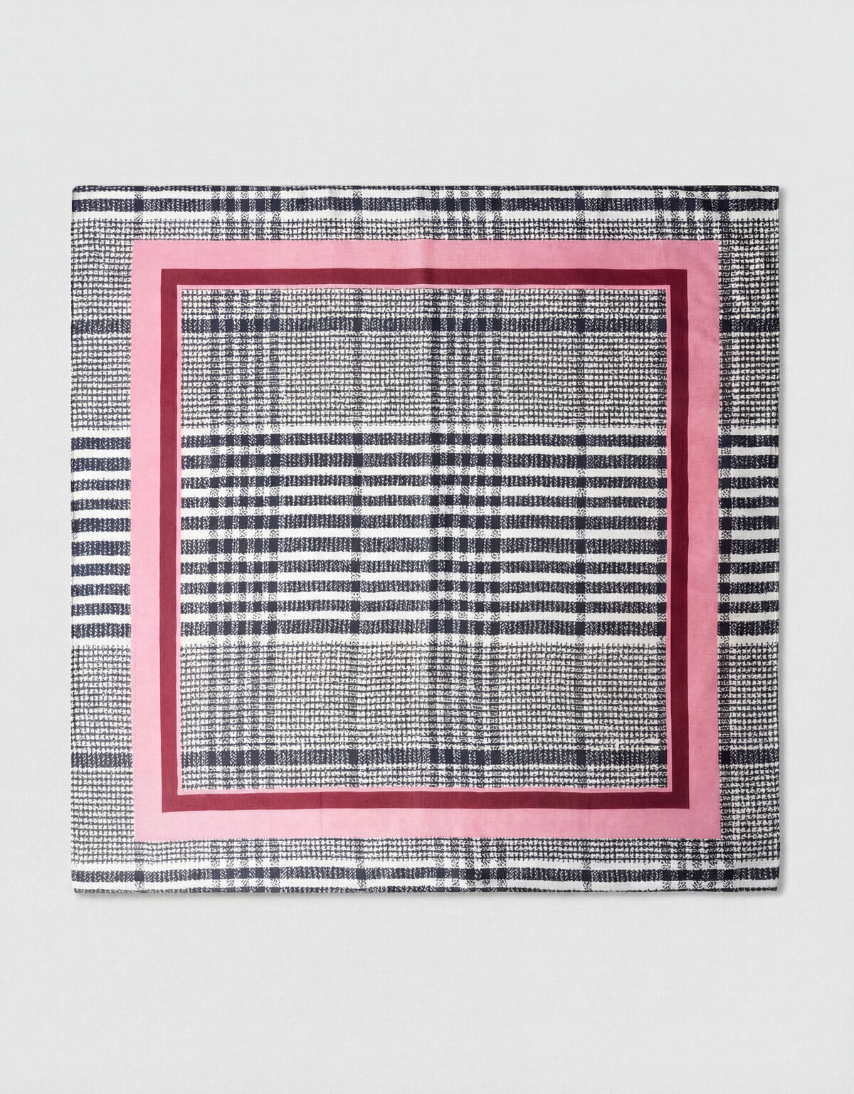 Ruiten Sjaal Zwart/Wit SHOEBY ACCESSOIRES