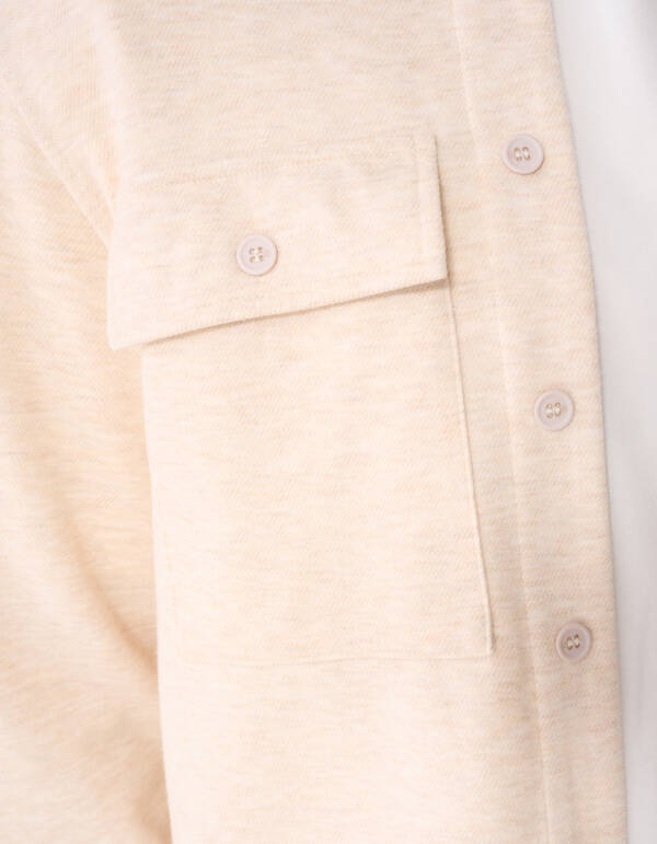 Soft Overshirt Gebroken Wit SHOEBY MEN