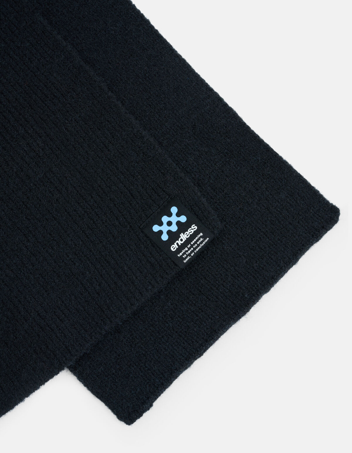 Label Sjaal Zwart SHOEBY ACCESSOIRES