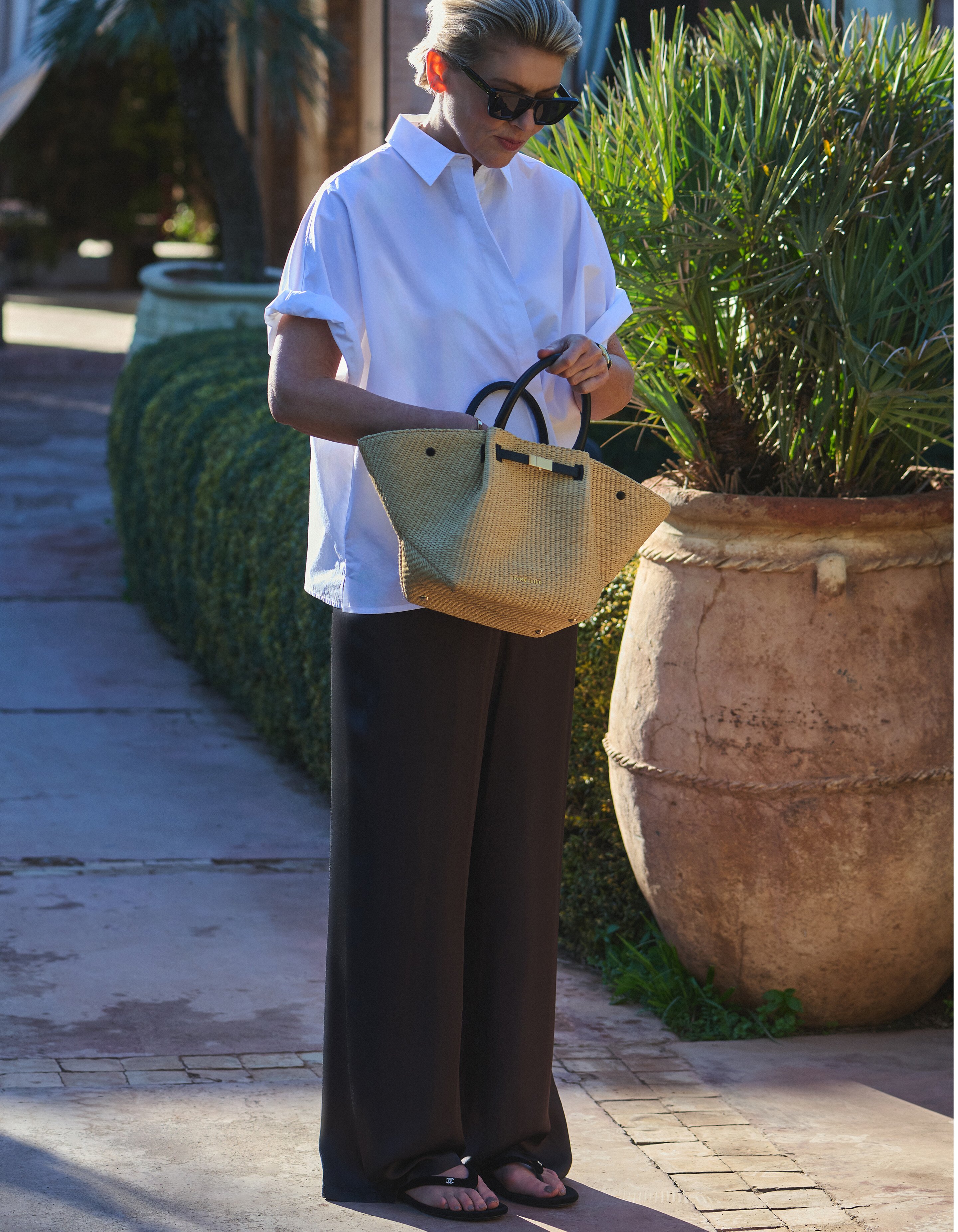 Satijnen Broek Donkergrijs By Lonneke SHOEBY WOMEN