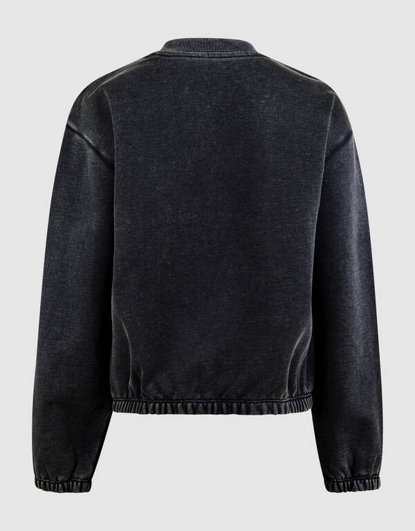 Solstice Artwork Sweater Donkergrijs SHOEBY GIRLS