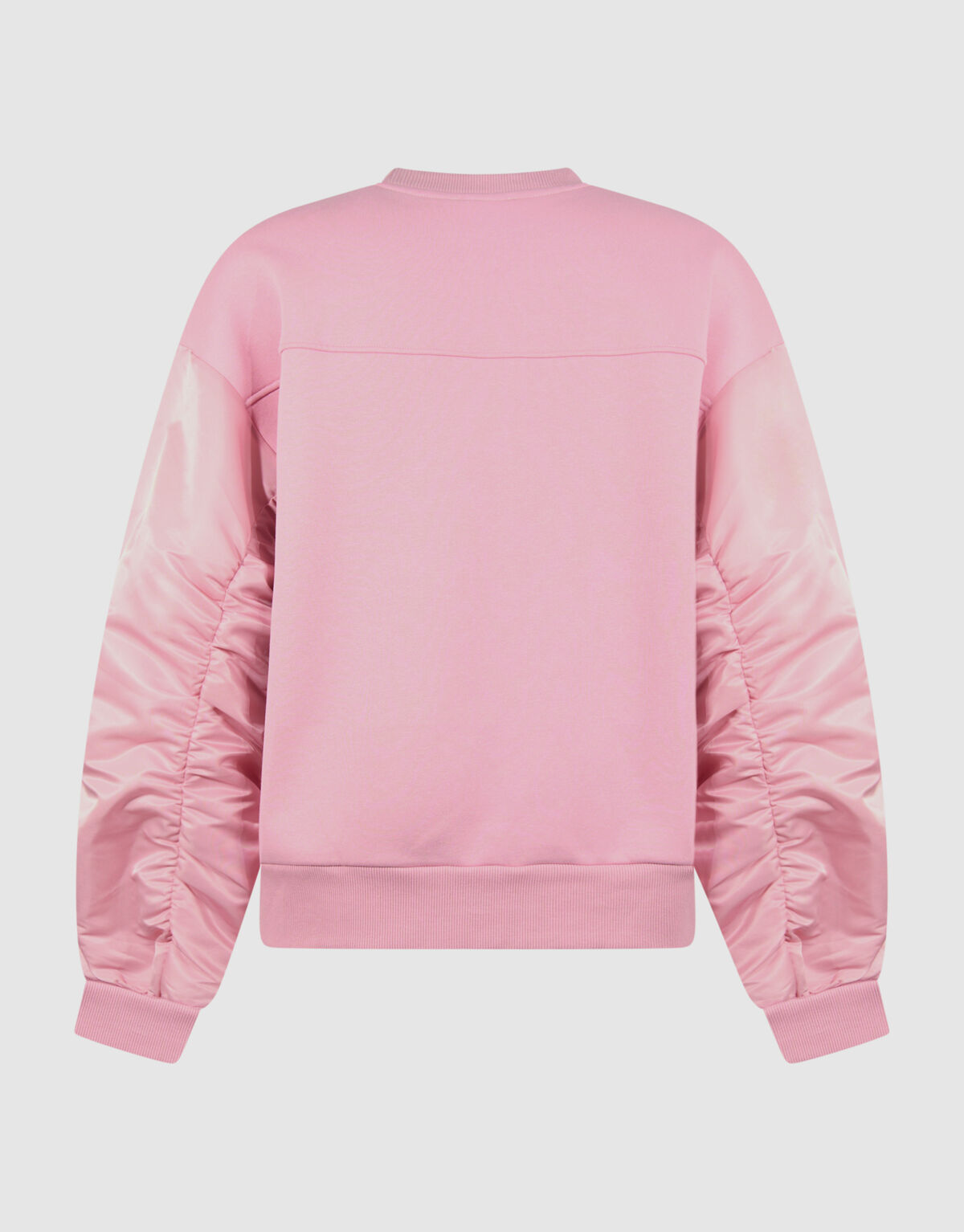 Satijnen Mix Sweater Lichtroze SHOEBY WOMEN