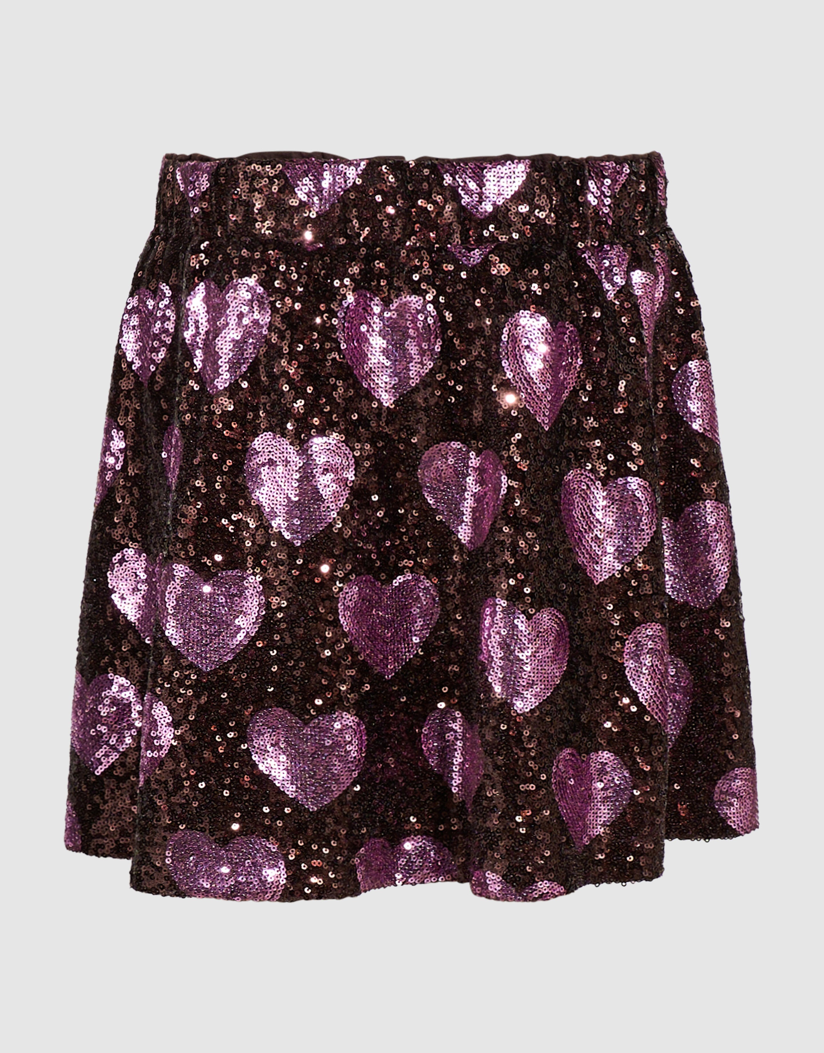 Hartjes Paillettenrok Bruin SHOEBY GIRLS