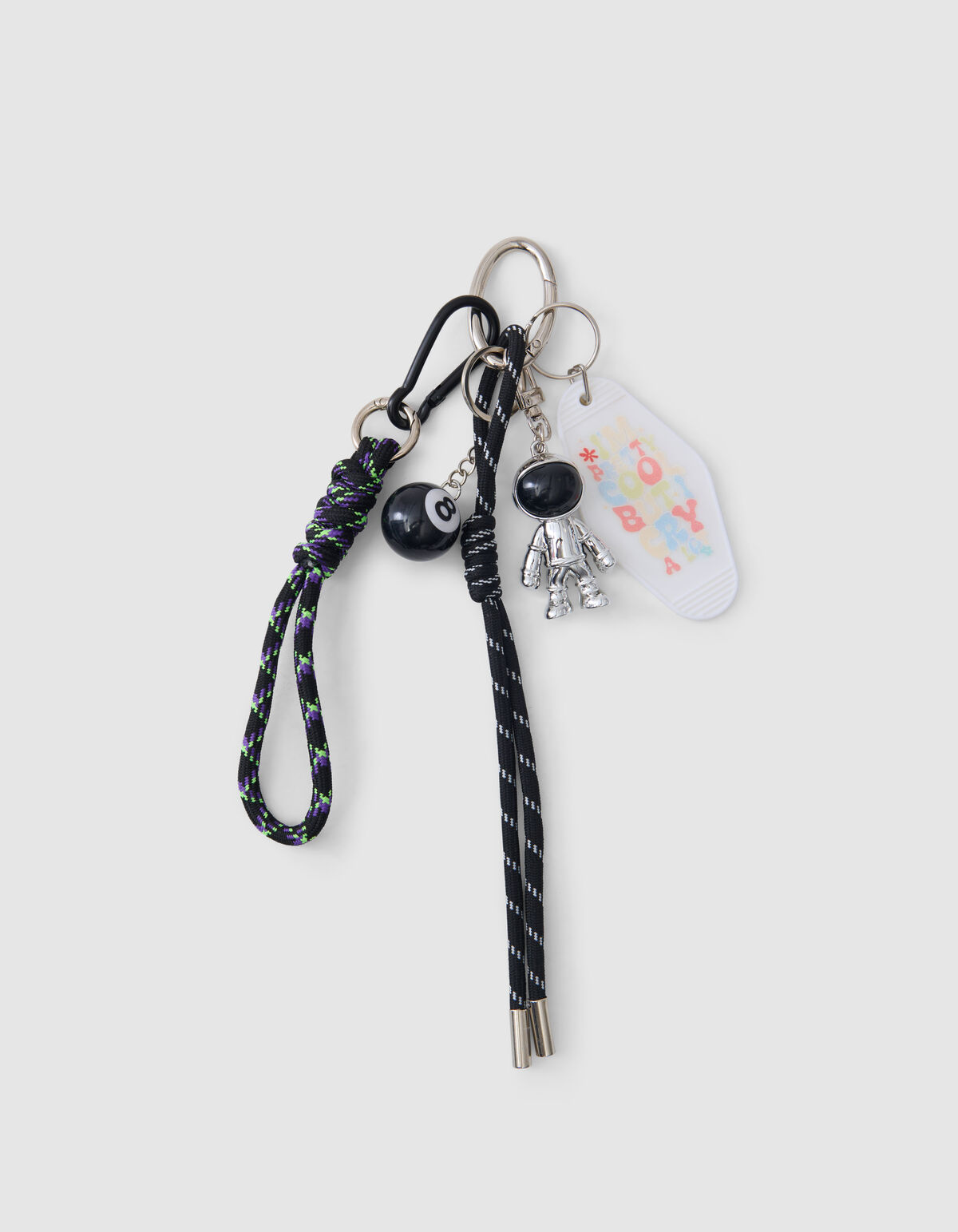 Towling Sleutelhanger Zwart SHOEBY ACCESSOIRES