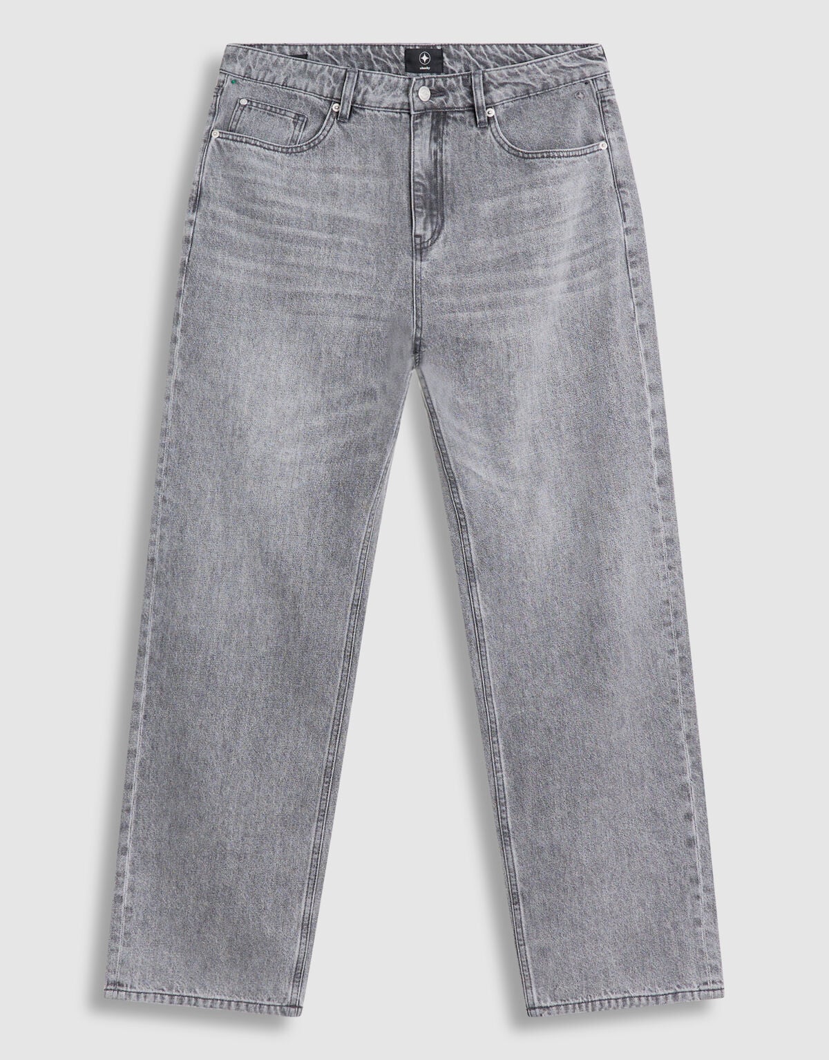 Baggy Fit Jeans Lichtgrijs L34 SHOEBY MEN