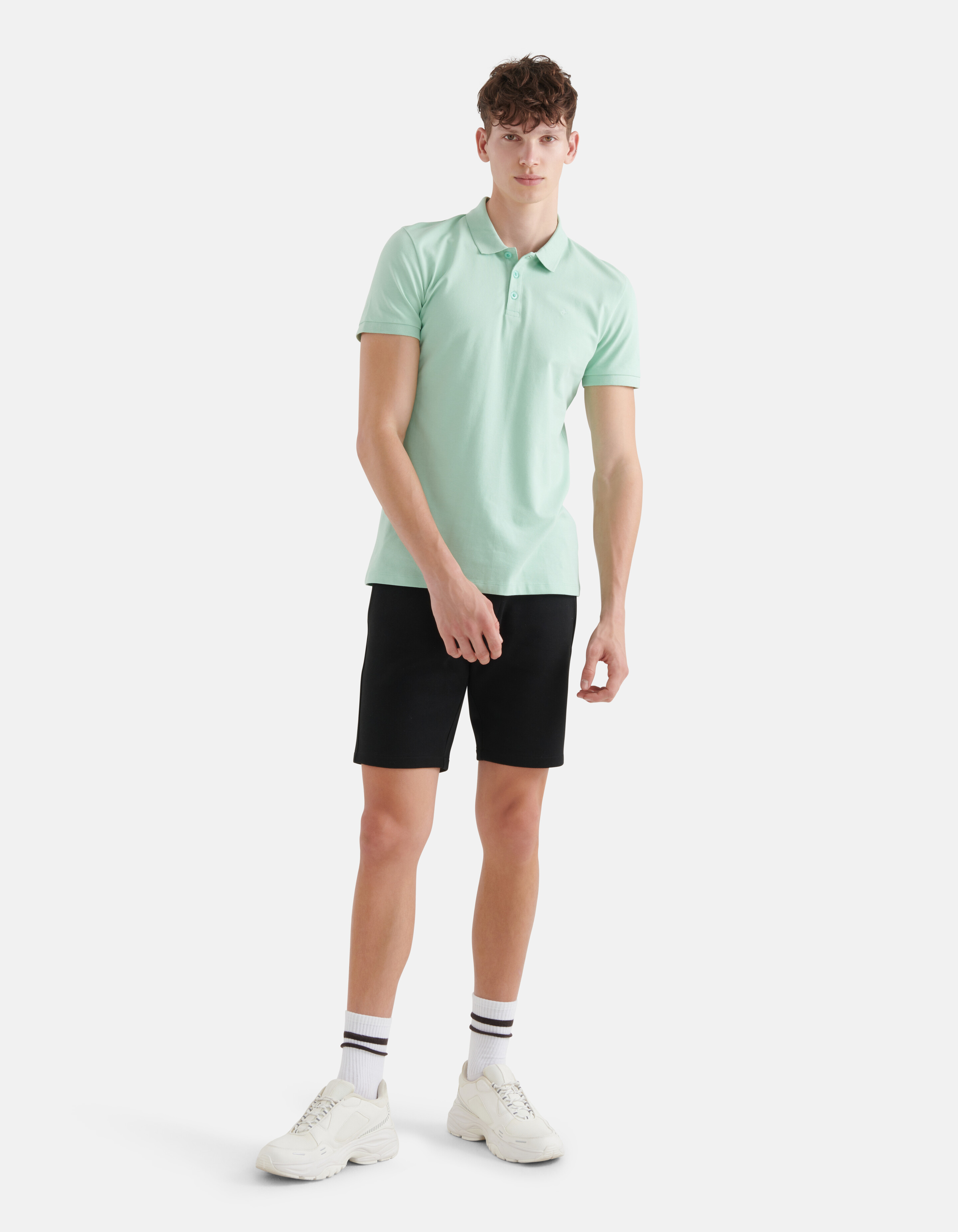 Basis Polo Lichtgroen SHOEBY MEN
