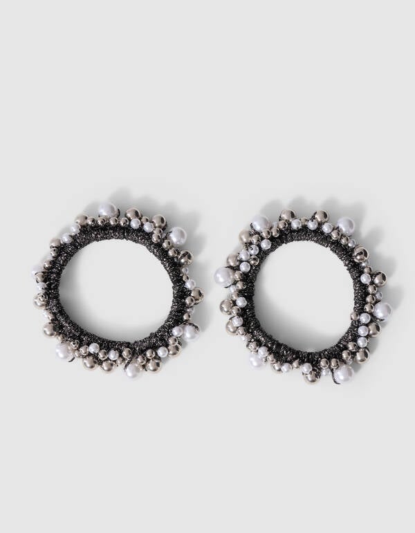 Pearl Mouwophouder Zilver SHOEBY ACCESSOIRES