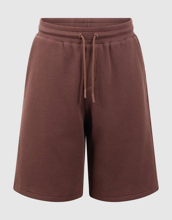Waffle Short Donkerbruin SHOEBY BOYS