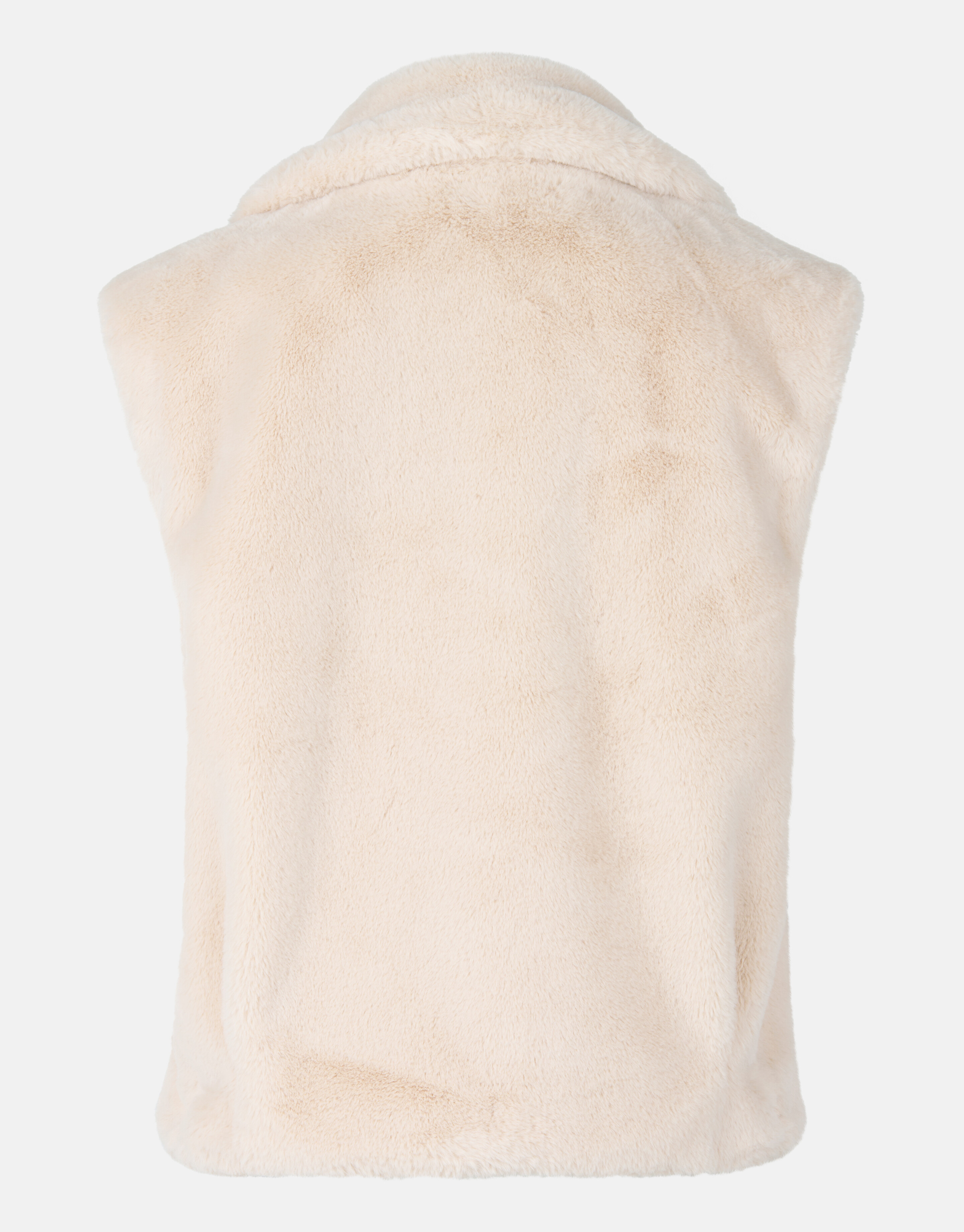 Faux Fur Gilet Beige SHOEBY WOMEN