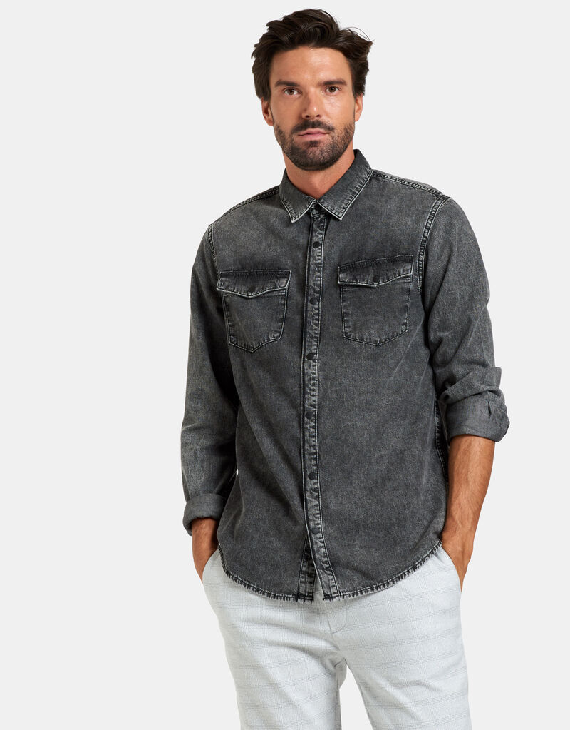 Thomas Denim Overhemd