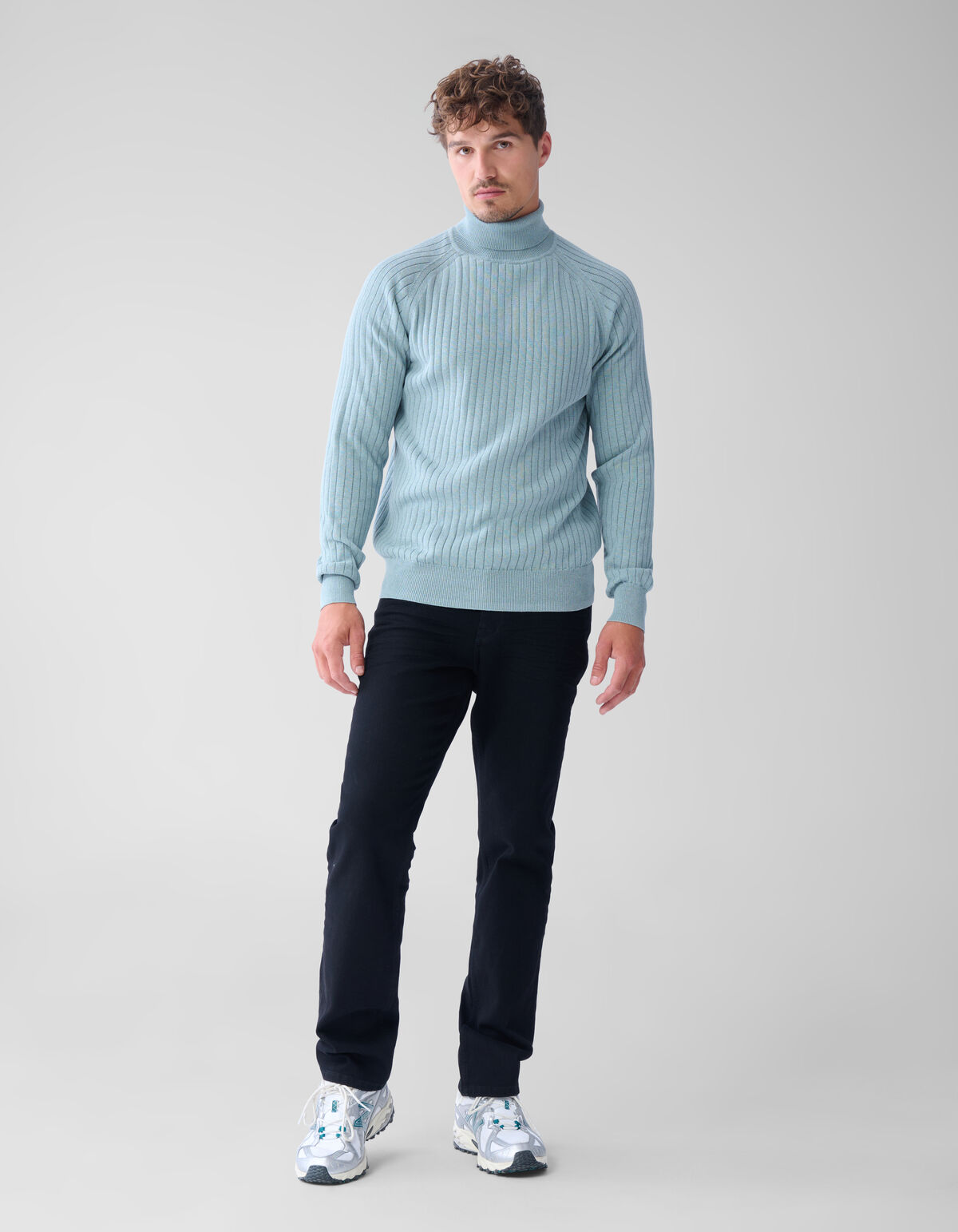 Straight Fit Broek Zwart SHOEBY MEN