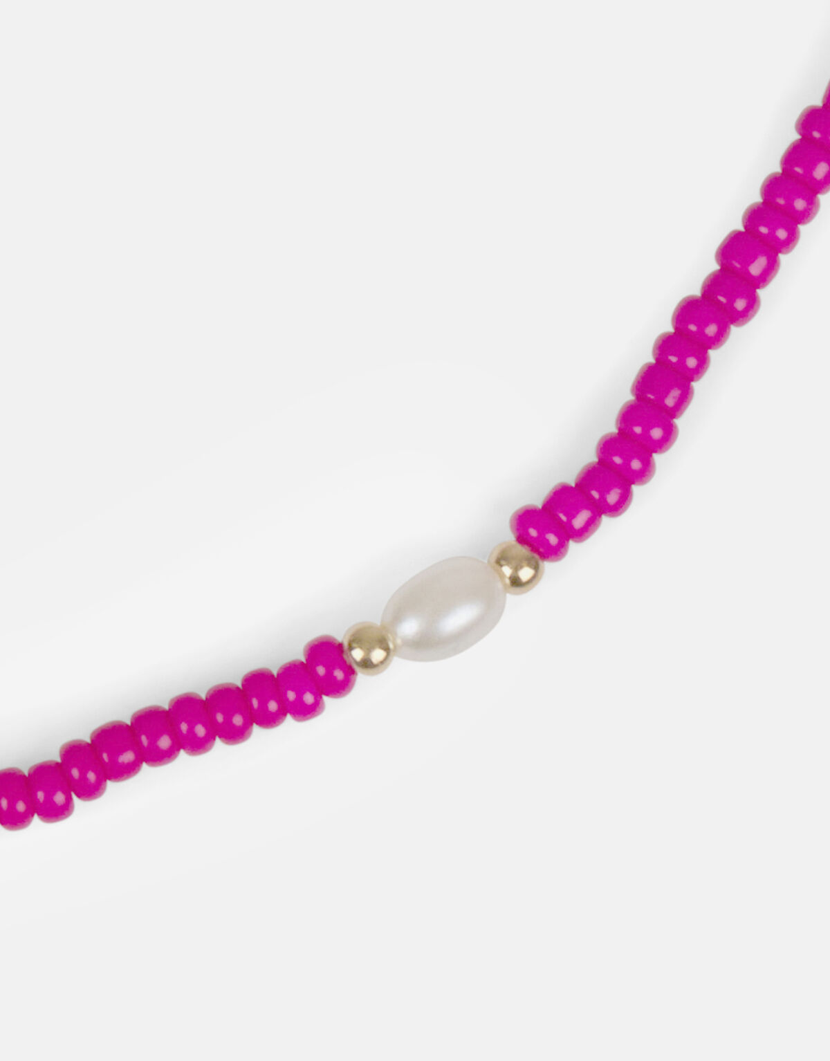 Small Pearls Ketting Roze SHOEBY ACCESSOIRES