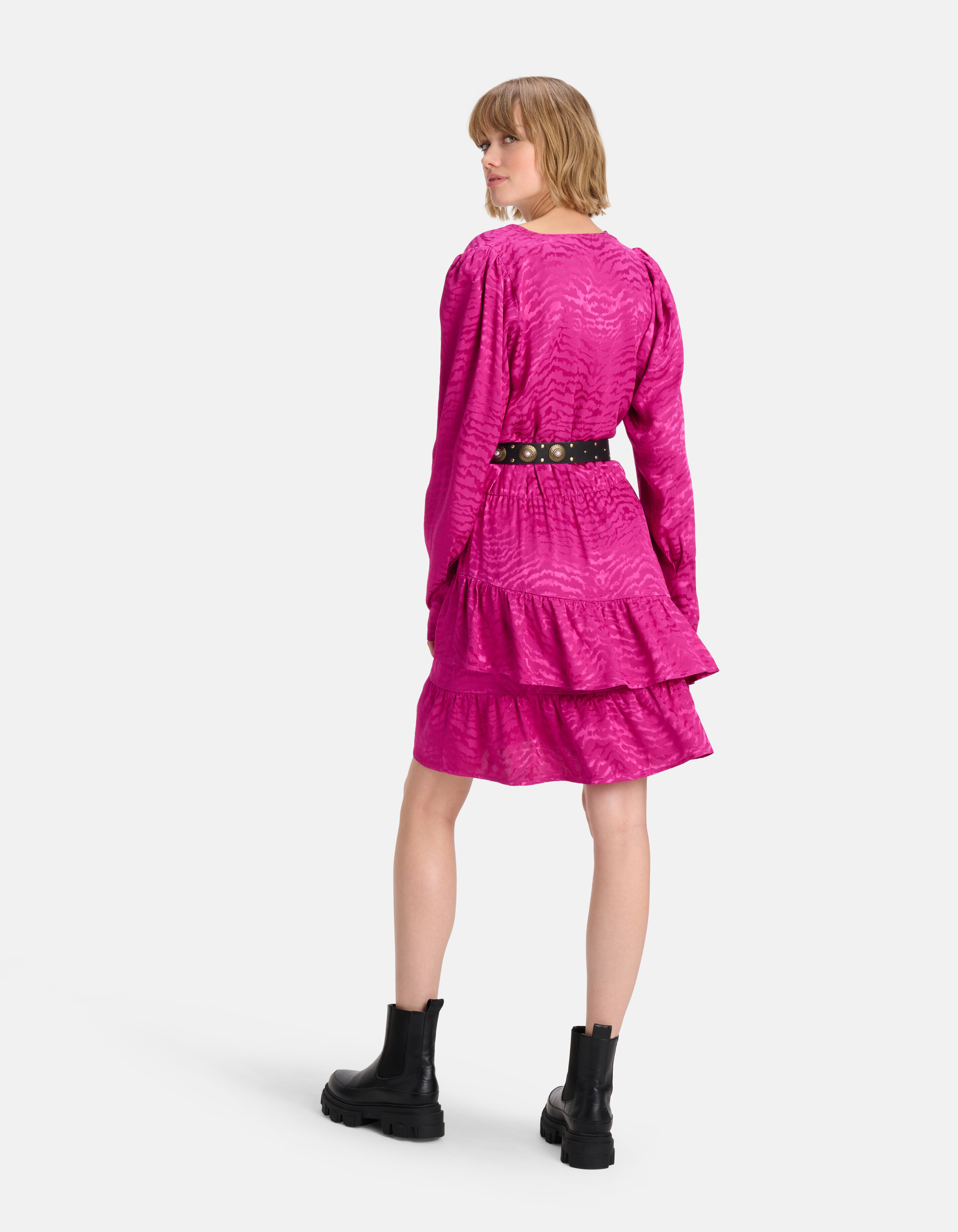 Jacquard Jurk Roze SHOEBY WOMEN