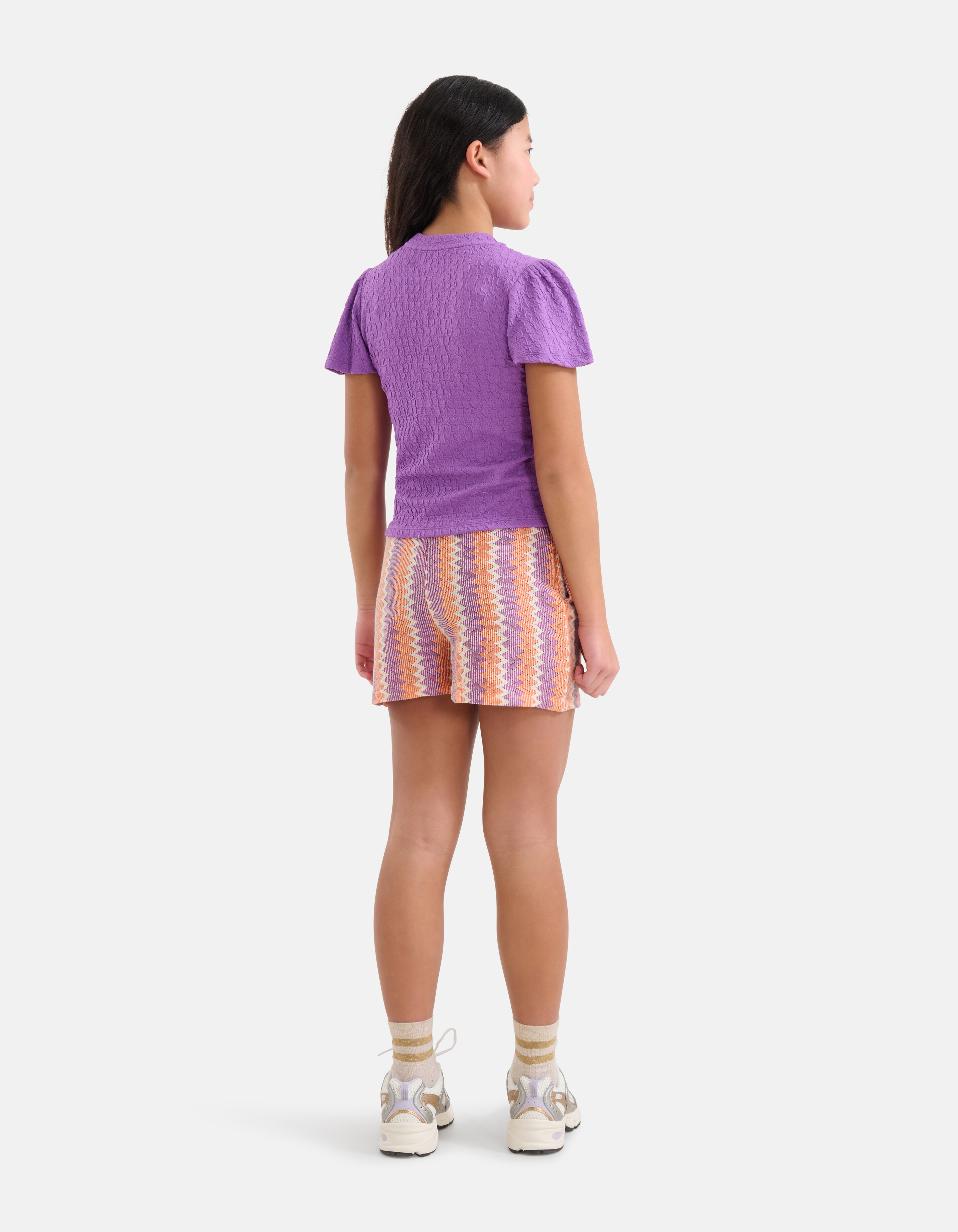 Structuur Top Paars SHOEBY GIRLS