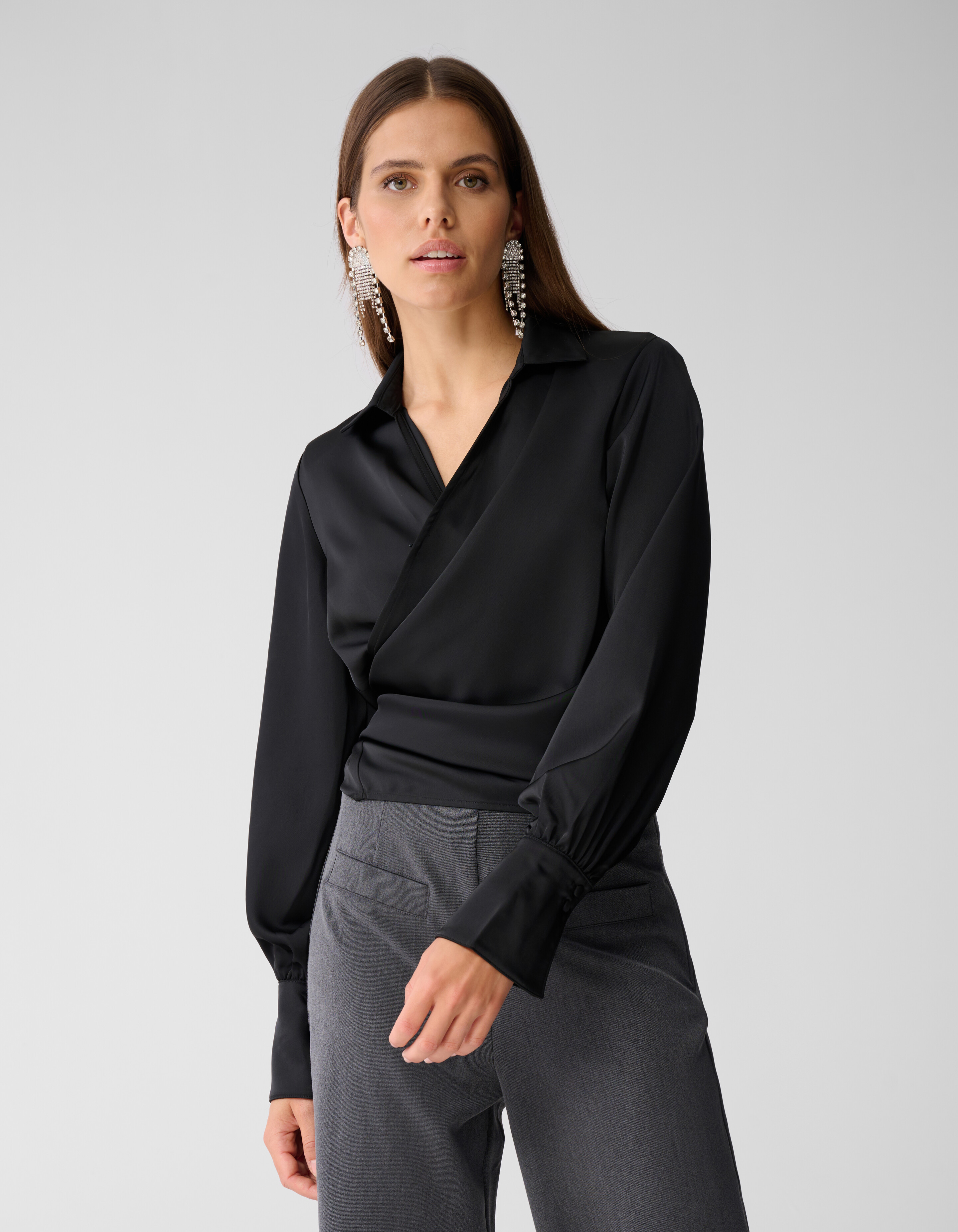 Knot Blouse Zwart By Mieke SHOEBY WOMEN