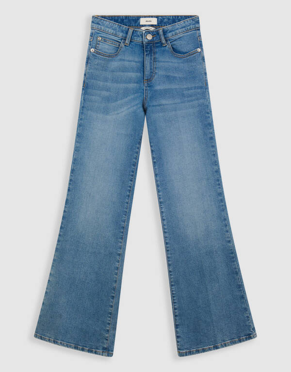 Flared Fit Jeans Blauw SHOEBY GIRLS