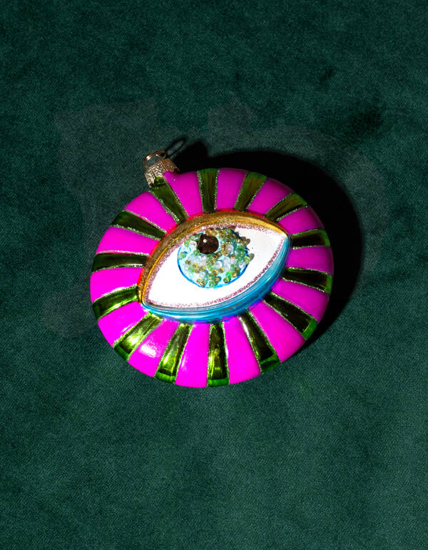 Eye Kerstbal Multicolor By Fred SHOEBY ACCESSOIRES