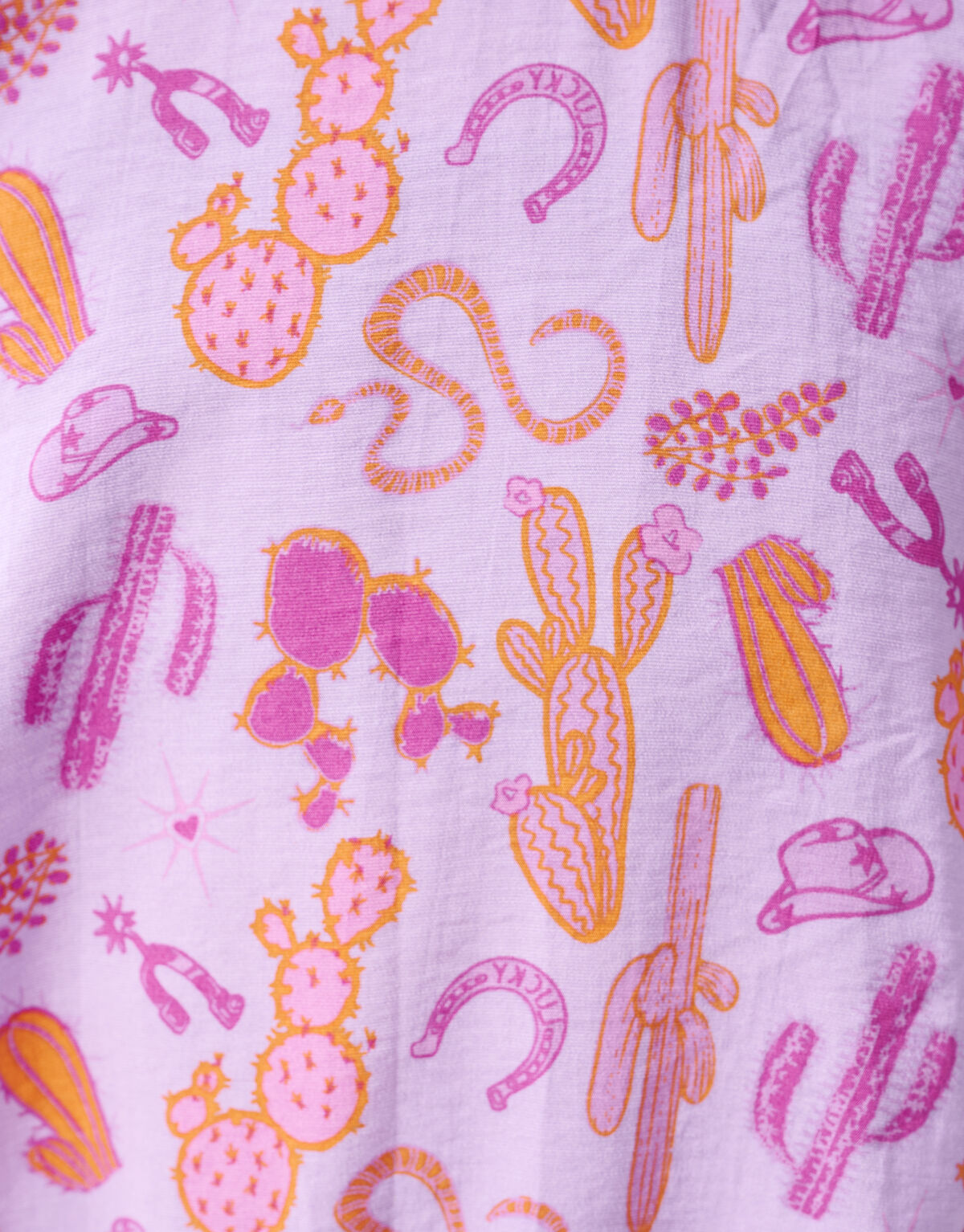 Puff Printed Top Lichtpaars SHOEBY GIRLS