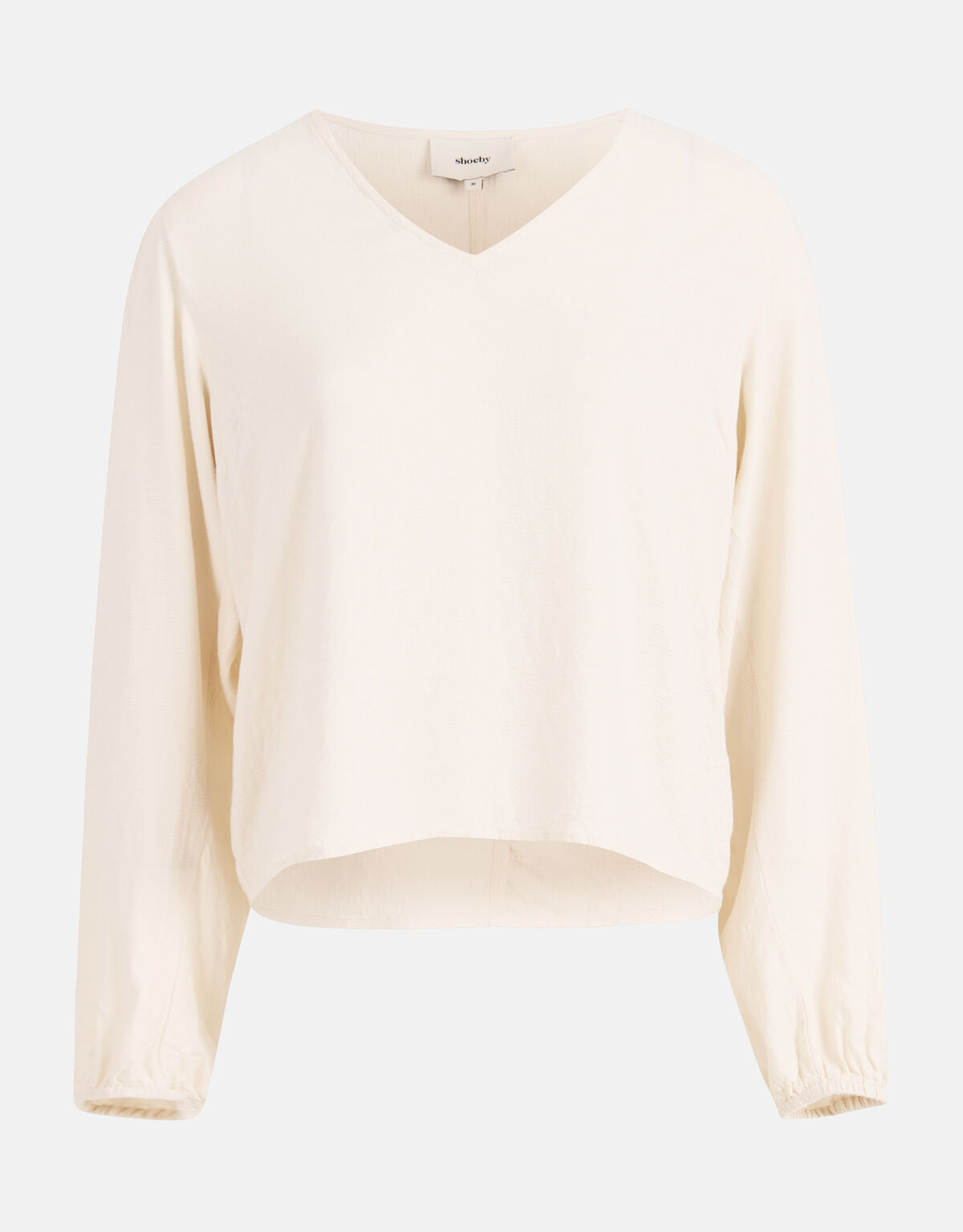 Structuur Top Gebroken Wit SHOEBY WOMEN