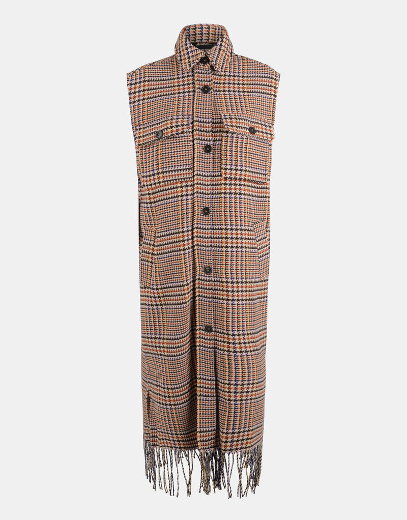 Fringe Sleeveless Gilet