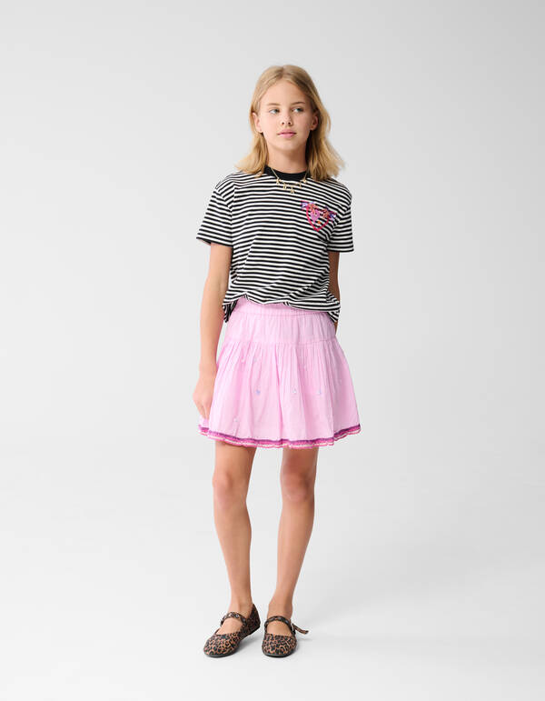 Embellished  Rok Lichtroze SHOEBY GIRLS
