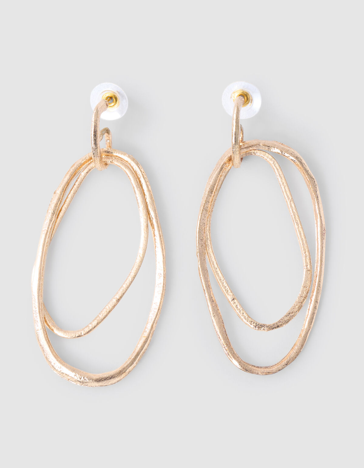 Oval Oorbellen Goud SHOEBY ACCESSOIRES