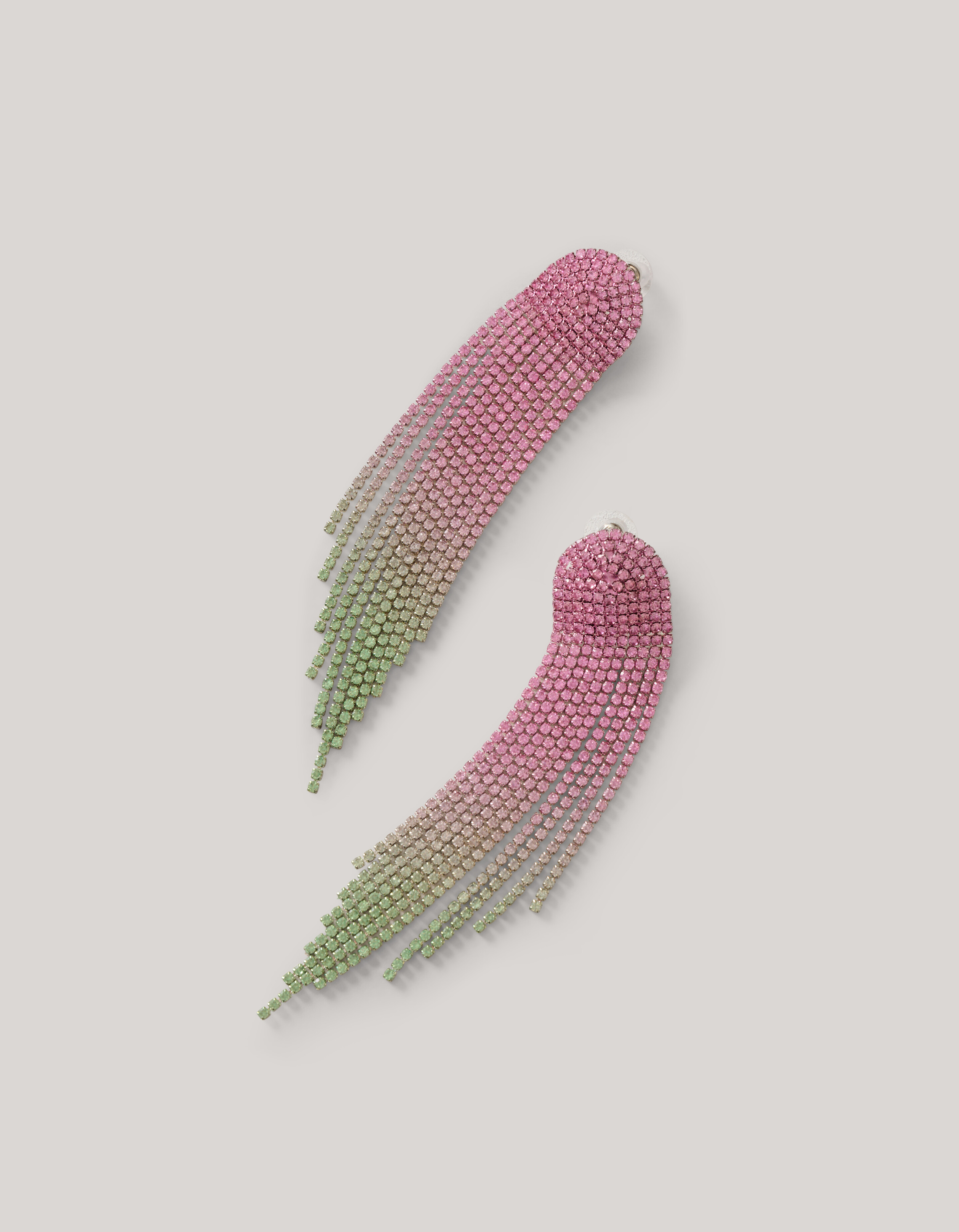 Balayage Strass Oorbellen Roze SHOEBY ACCESSOIRES