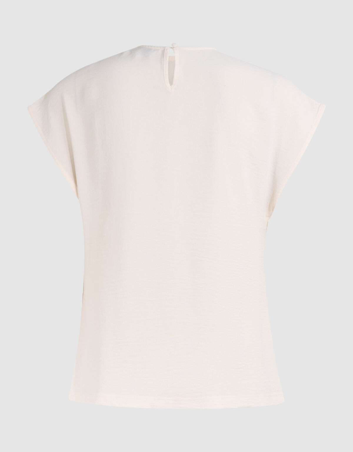 Knoop Twist Top Gebroken Wit SHOEBY WOMEN