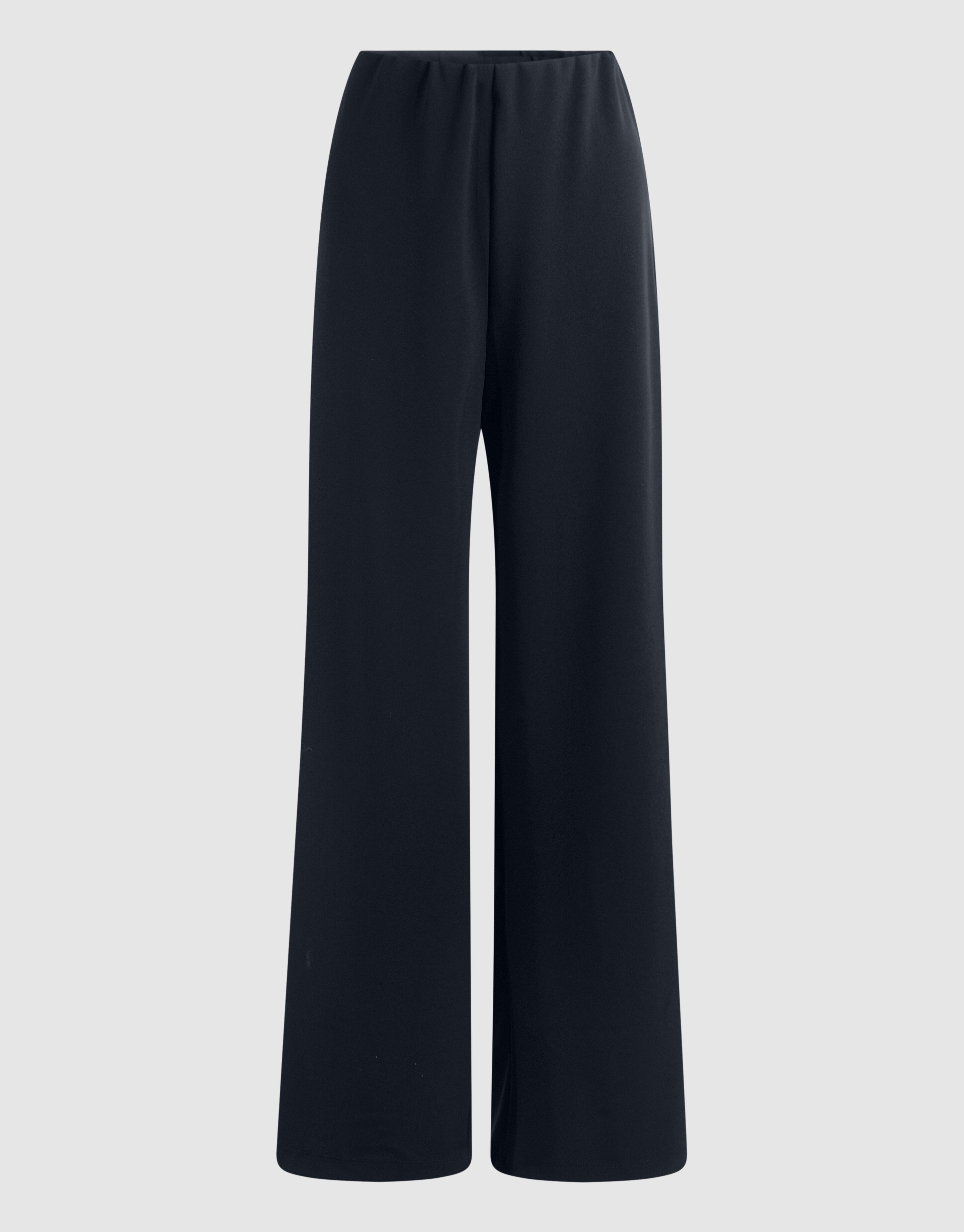 Basis Wide Leg Broek Zwart SHOEBY WOMEN