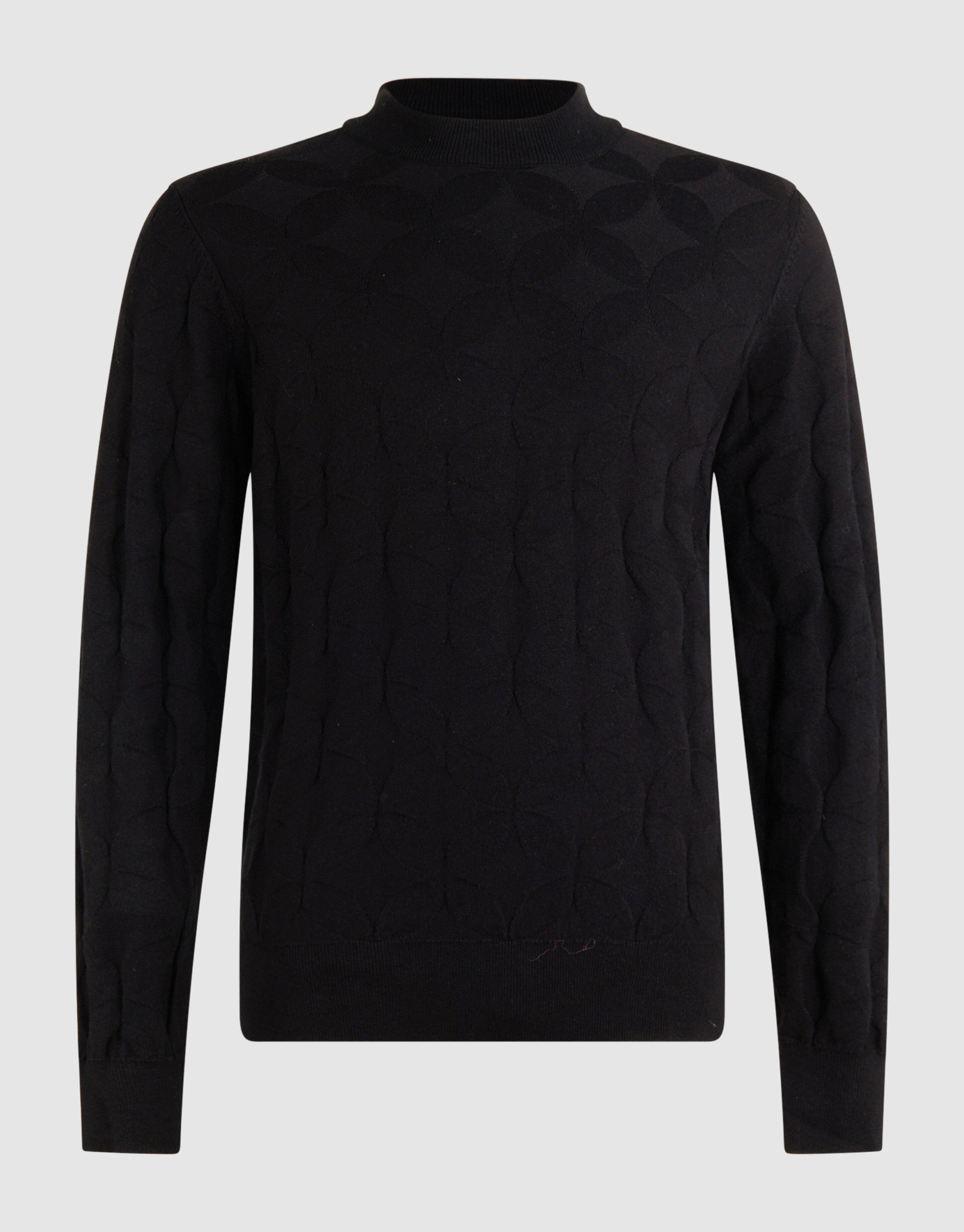 Sparkle Gebreide Trui Zwart SHOEBY MEN