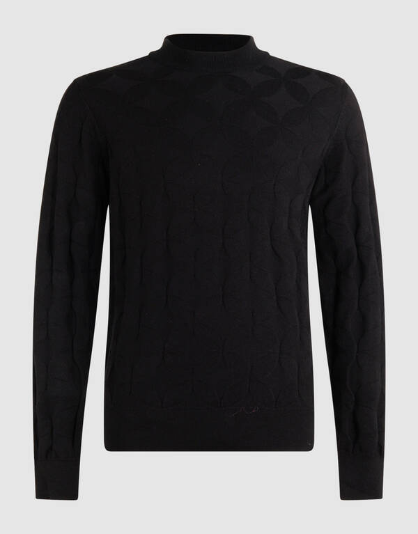 Sparkle Gebreide Trui Zwart SHOEBY MEN