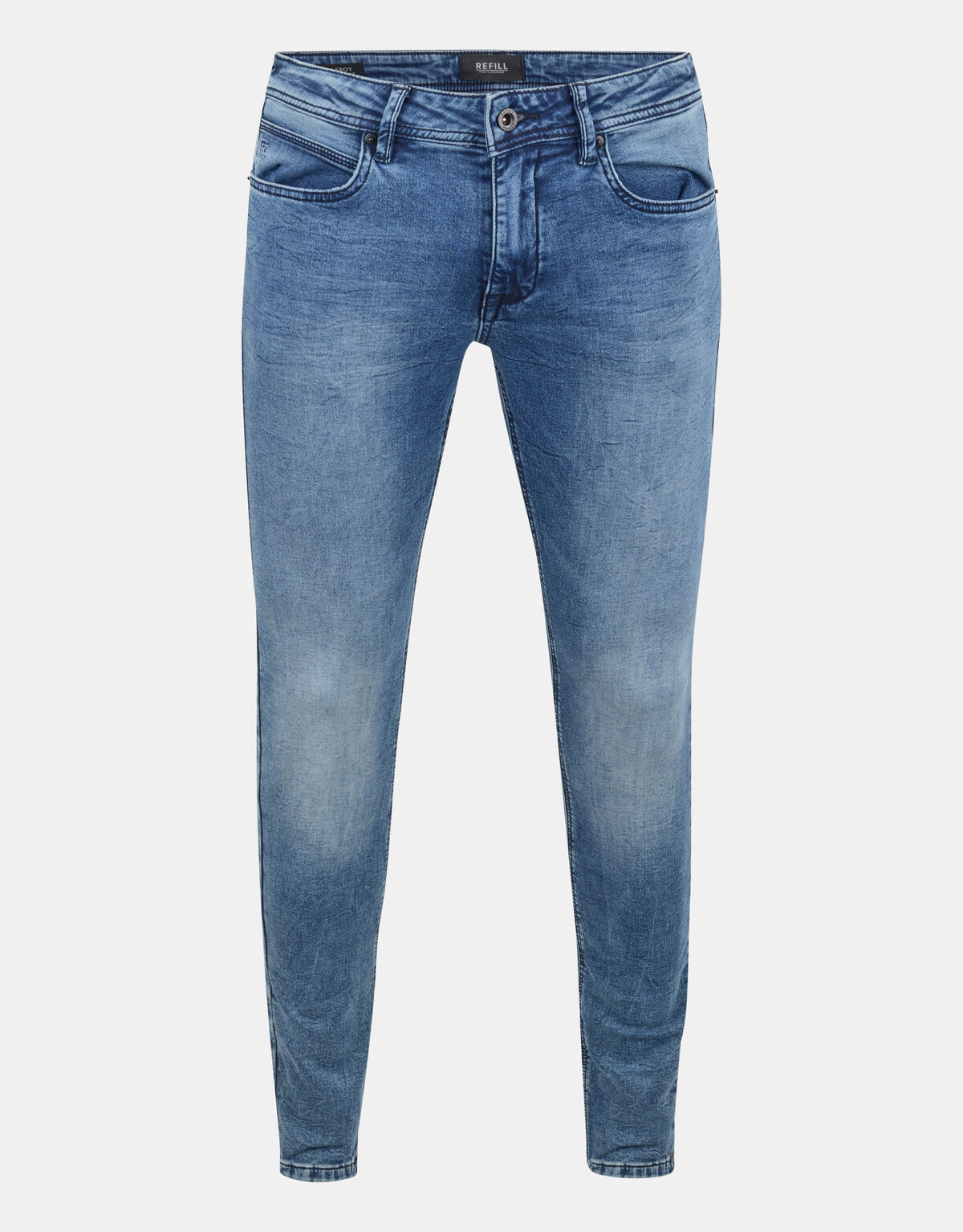 Leroy Skinny Gym Medium Stone Jeans L36 Refill