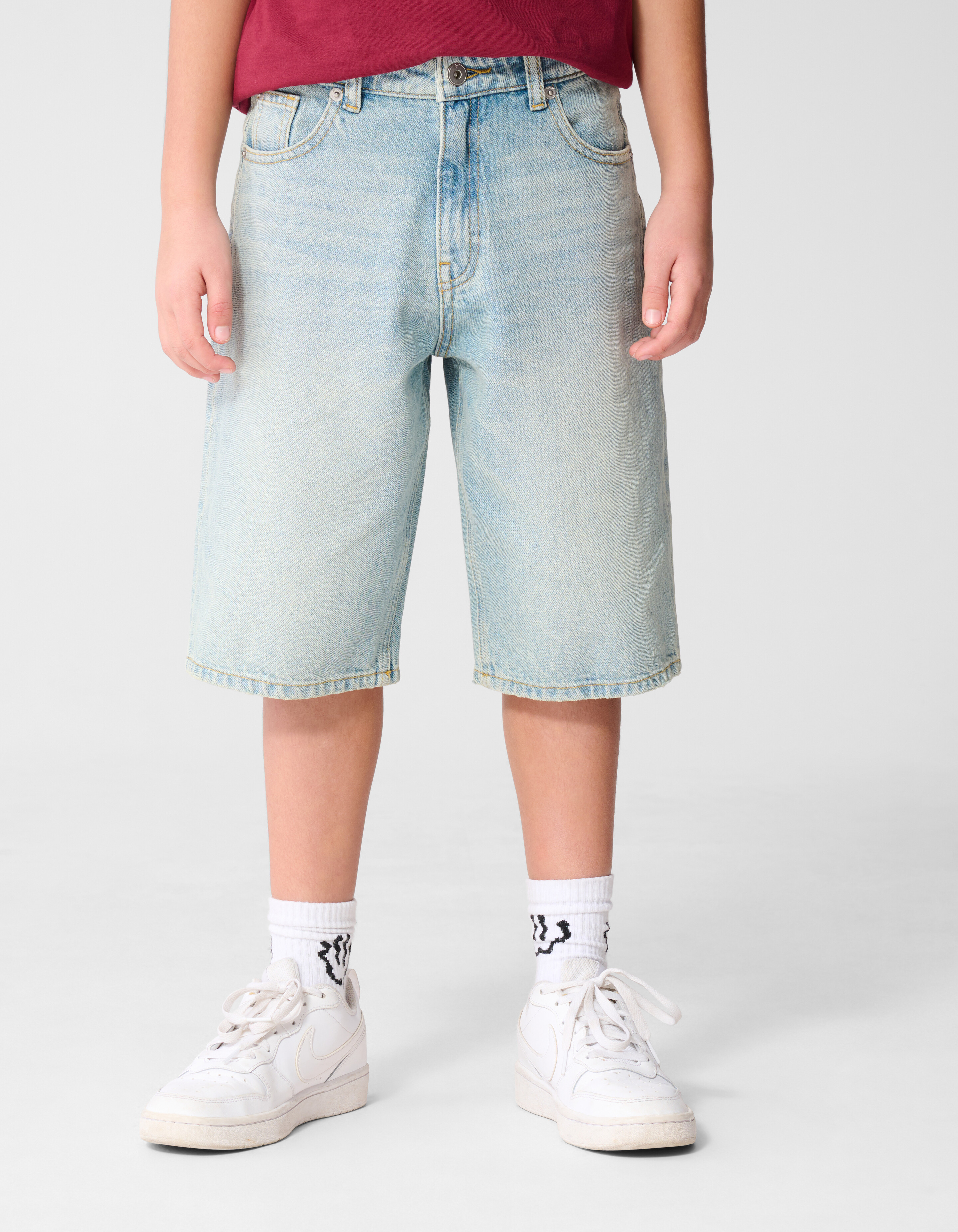 Baggy Fit Short Bleached SHOEBY BOYS