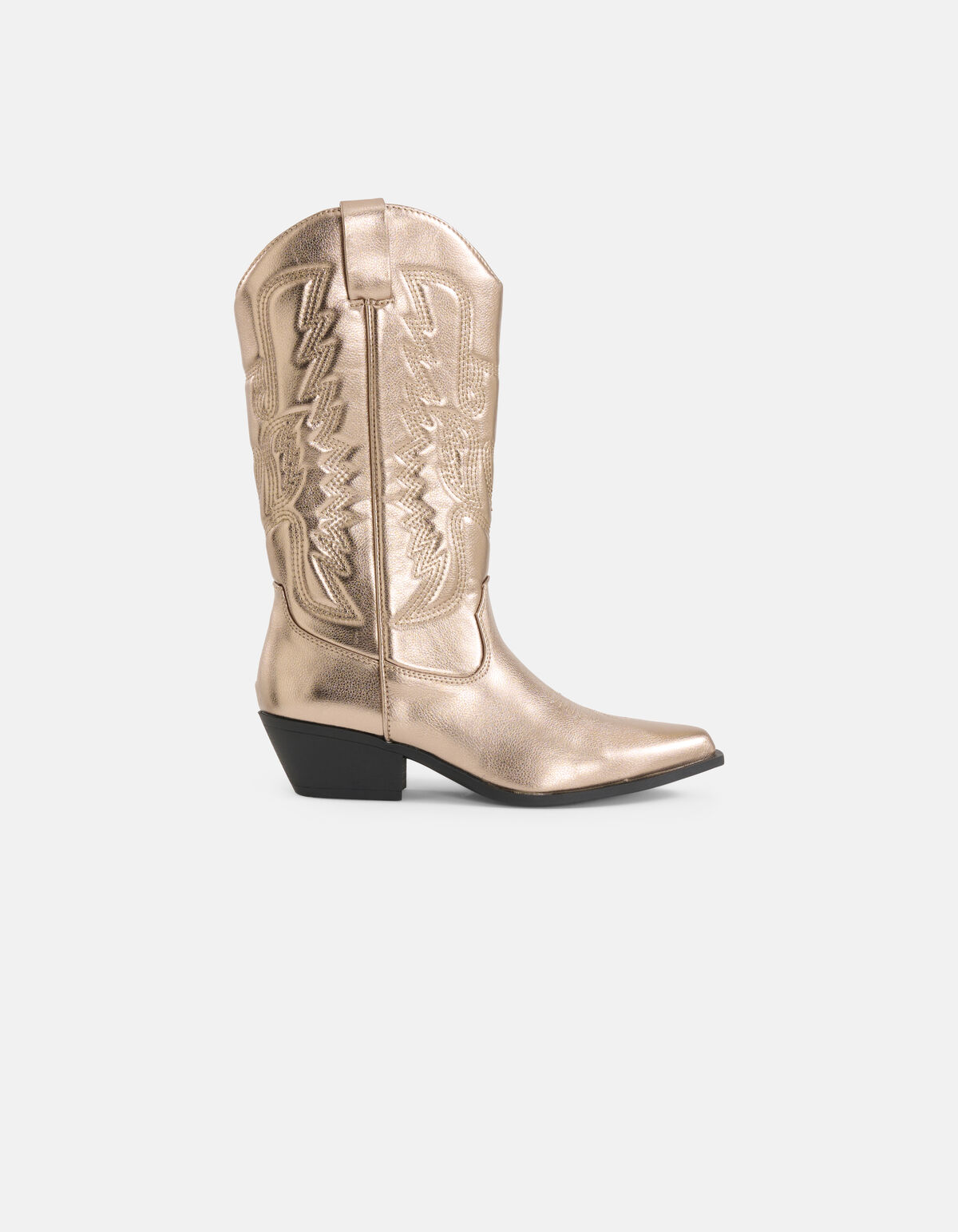 Western Laars Goud SHOEBY SHOES