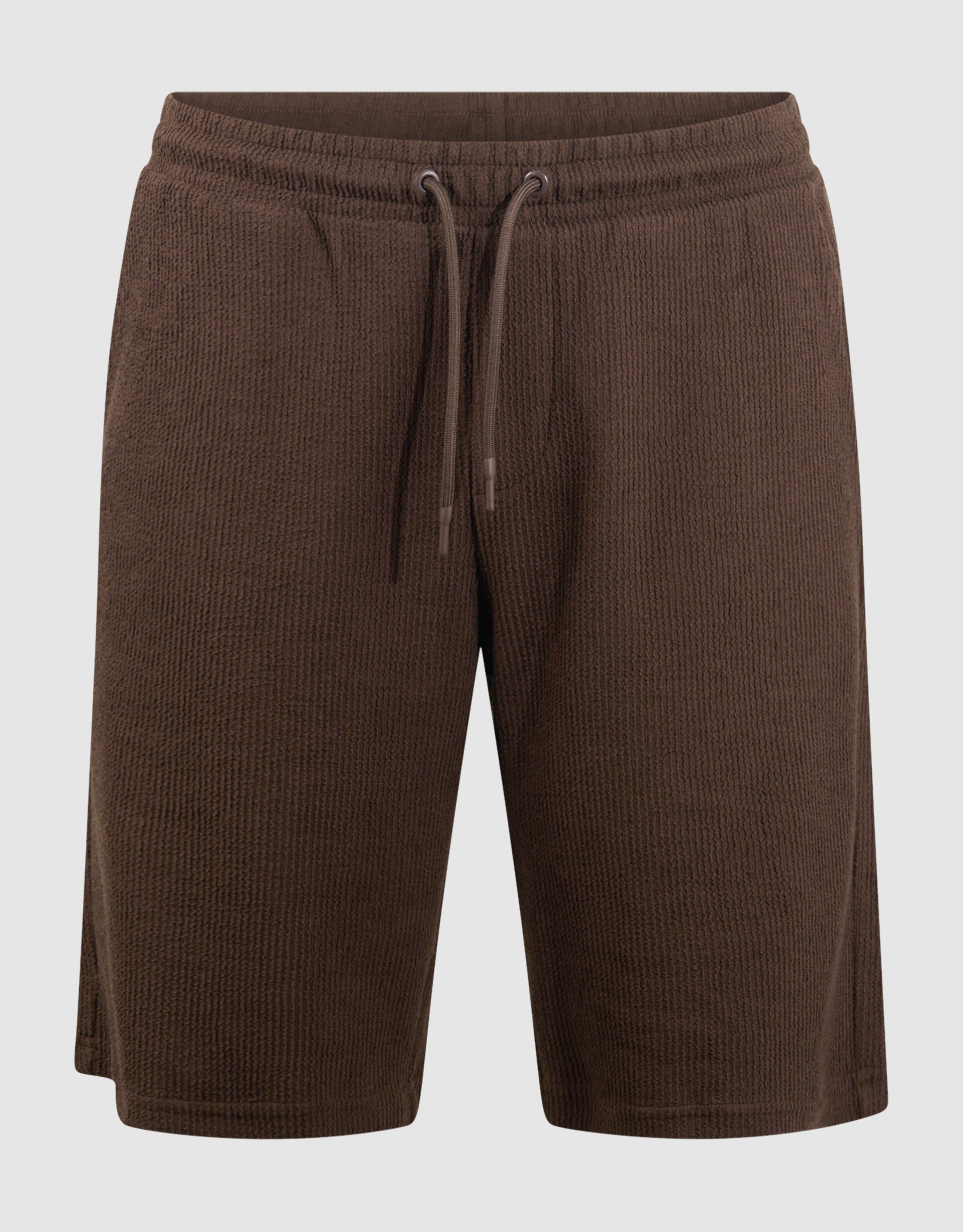Rib Short Donkerbruin SHOEBY MEN