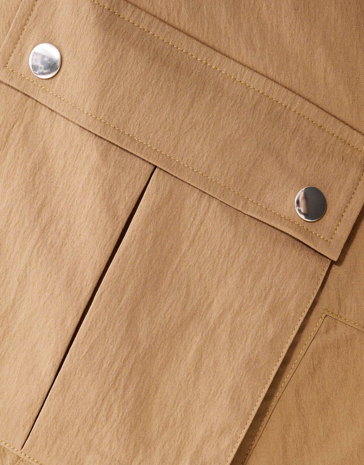 Cargo Balloon Fit Broek Bruin SHOEBY WOMEN