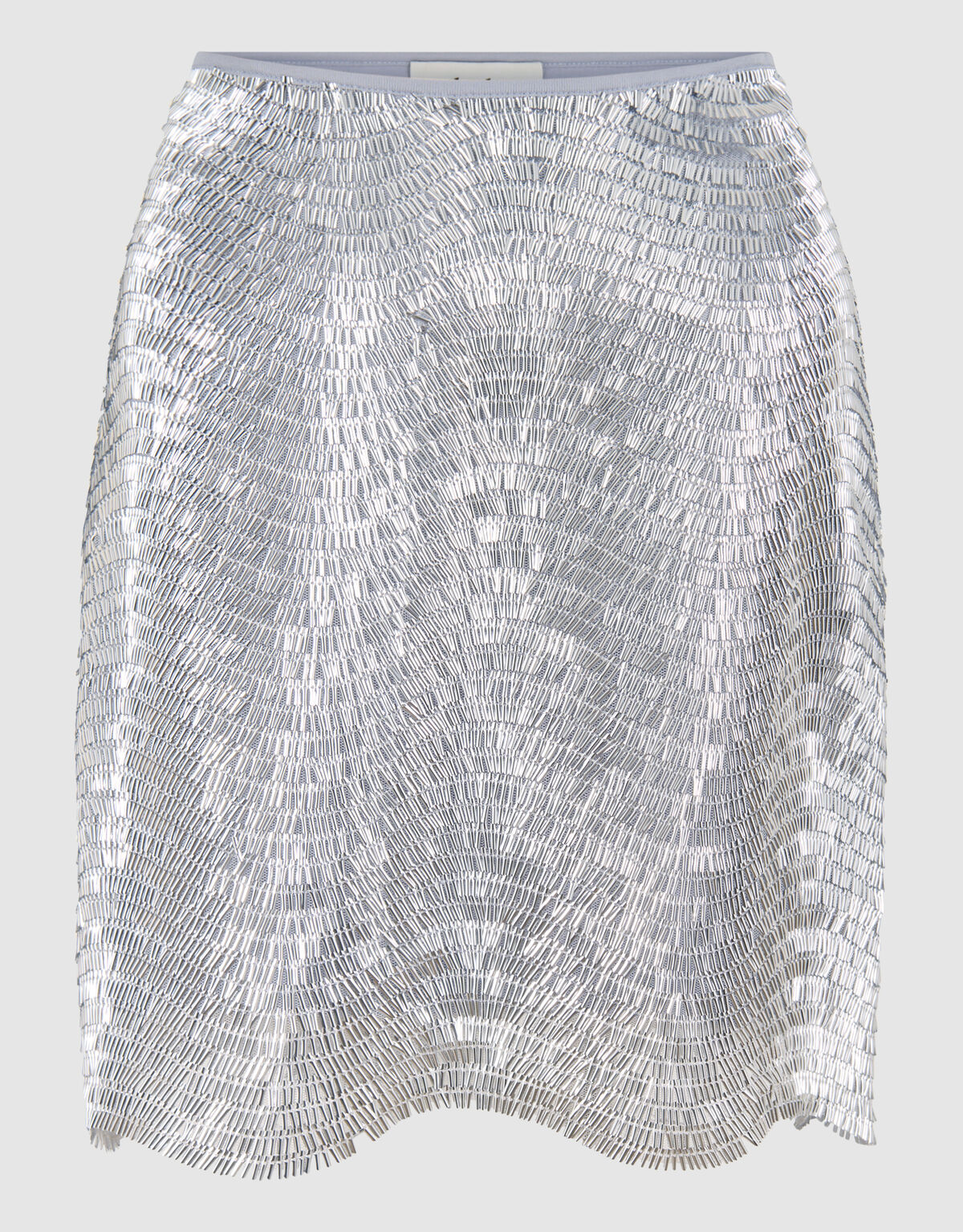 Metallic Mini Rok Zilver SHOEBY WOMEN