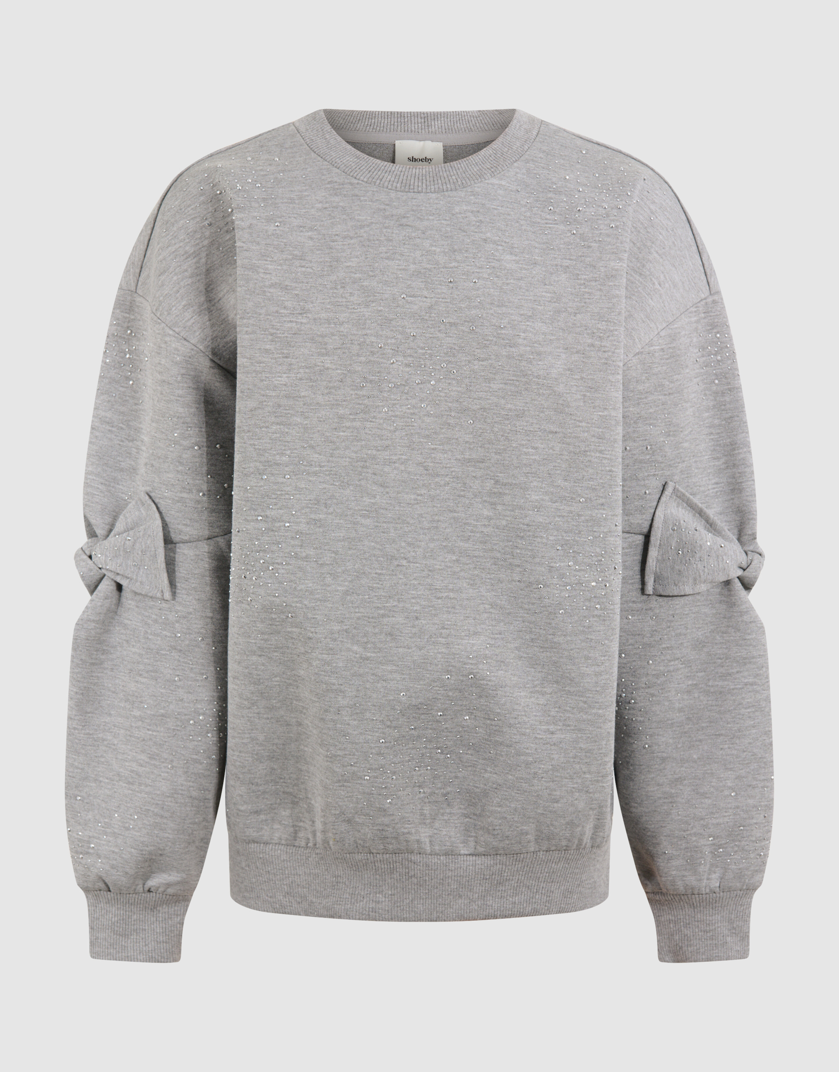 Oversized Strik Sweater Grijs SHOEBY GIRLS