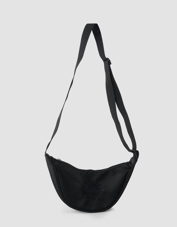 Sun Embroidery Crossbody Tas Zwart SHOEBY ACCESSOIRES