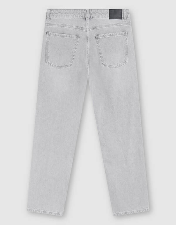 Loose Tapered Fit Jeans Lichtgrijs L32 SHOEBY MEN