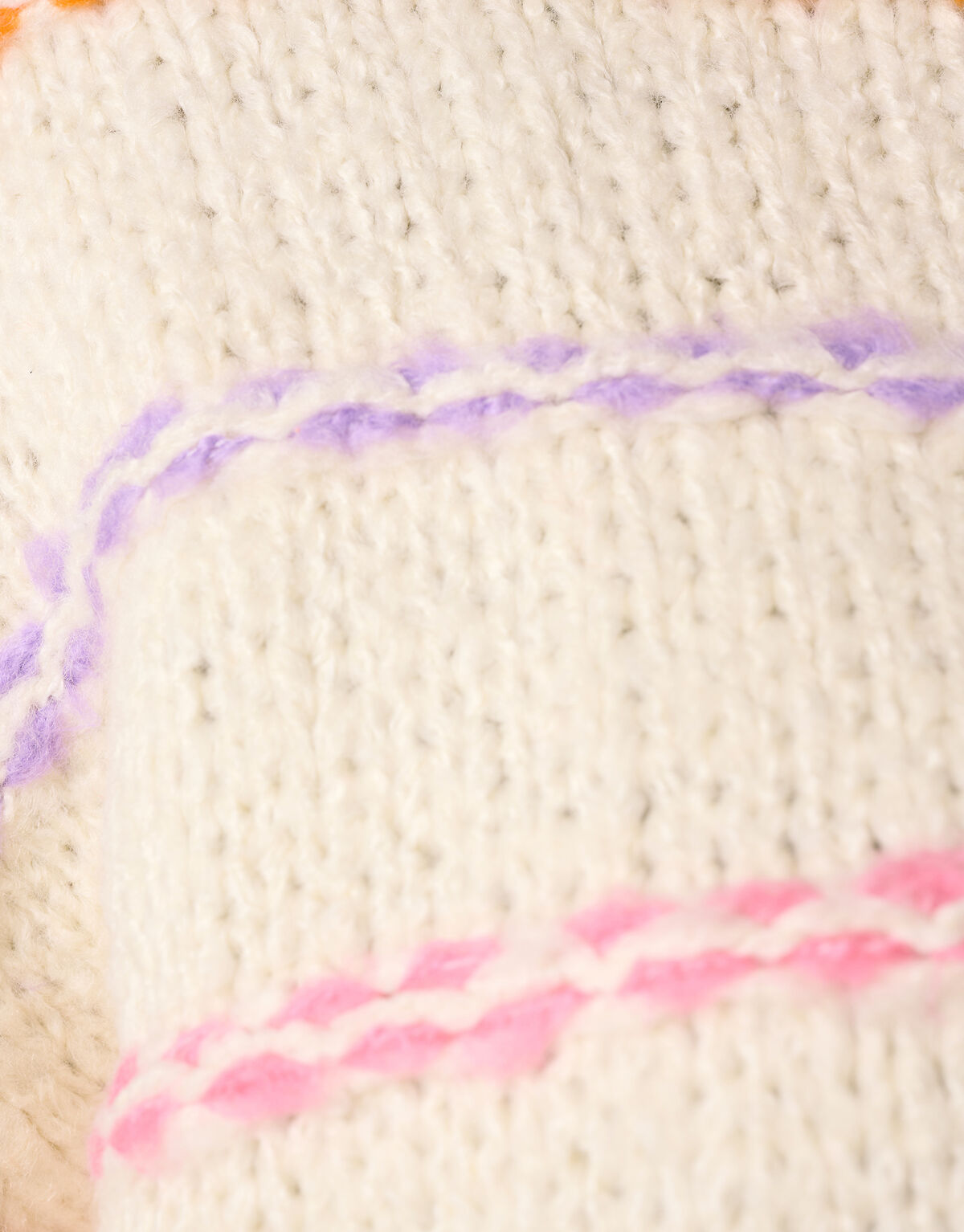 Fun Stripe Trui Gebroken Wit SHOEBY WOMEN