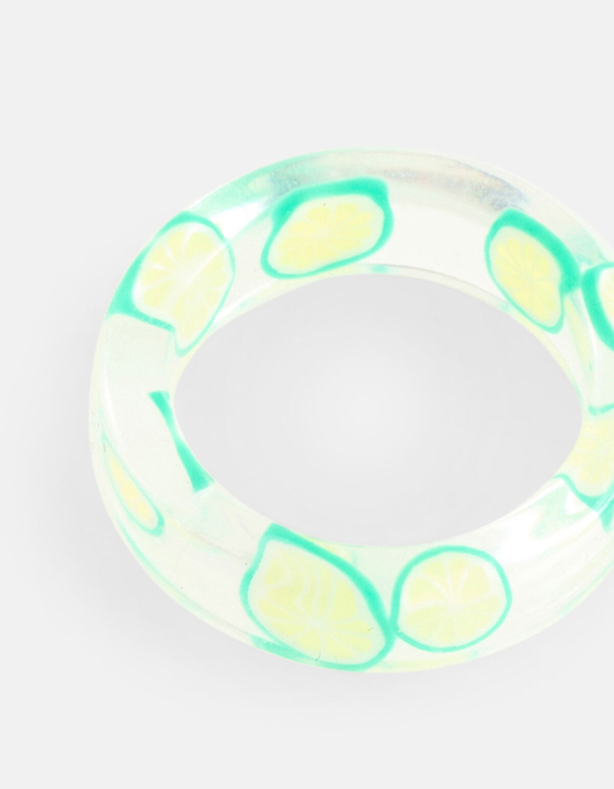 Limoen Ring Groen SHOEBY ACCESSOIRES